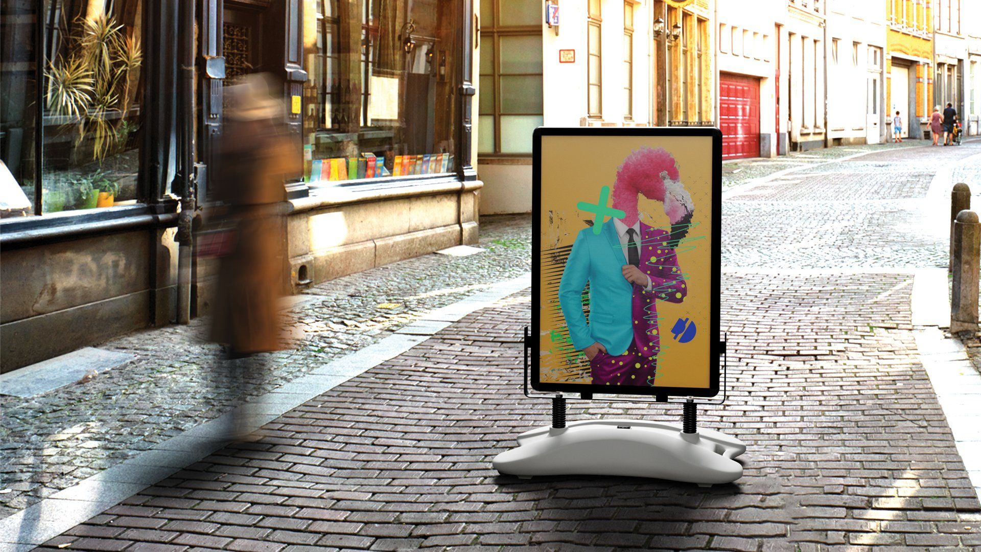 ALLboards Einzelrahmen ALLboards Doppelseitige Werbetafel Kundenstopper günstig online kaufen