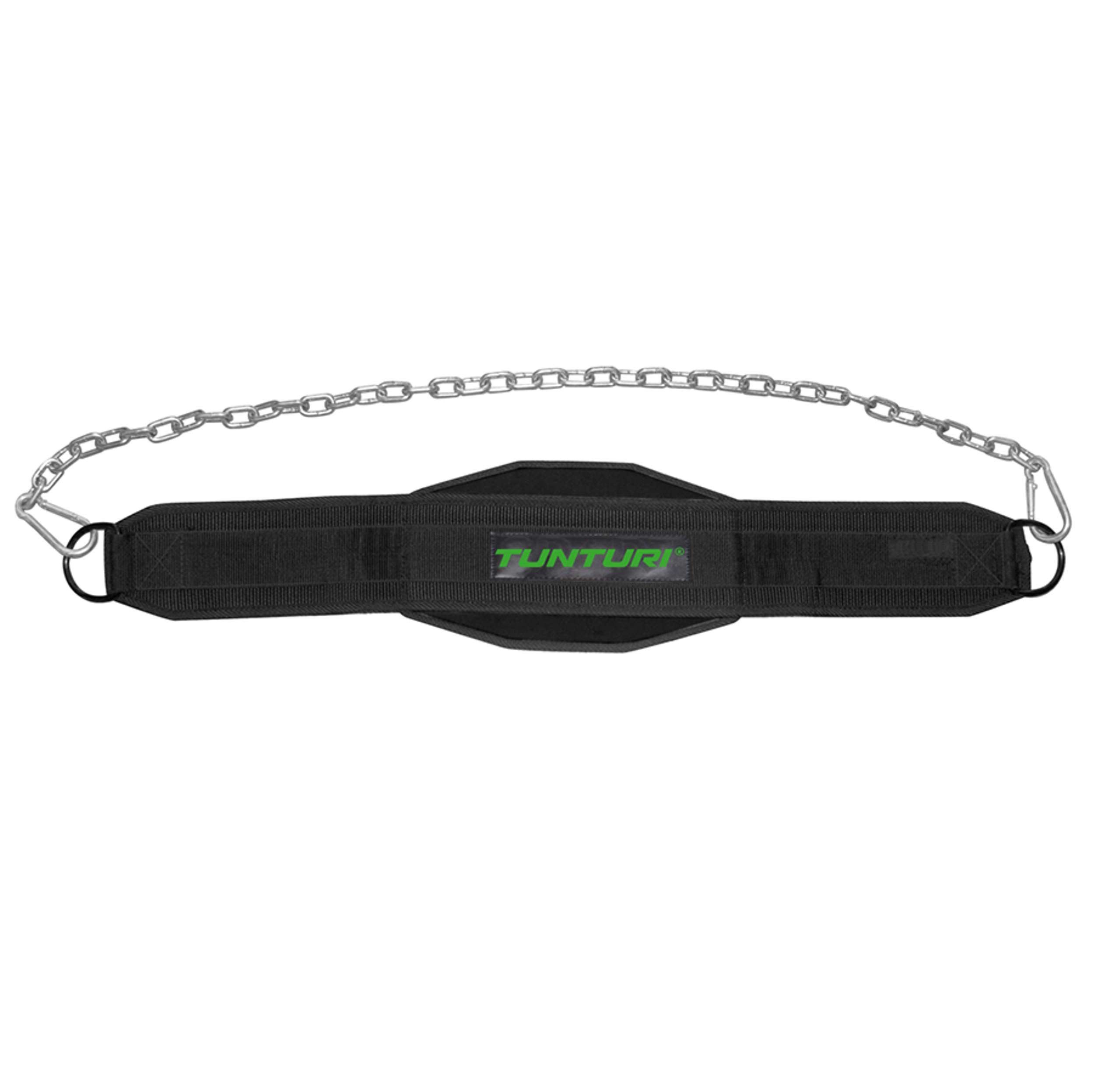 Tunturi Dip-Gürtel EVA Dip Belt - Dip Gürtel mit Kette