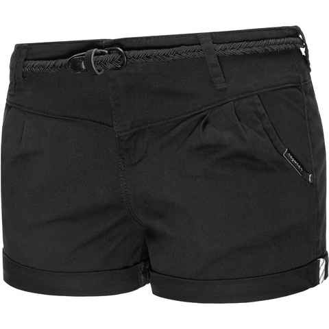 Ragwear Stoffhose Heaven B leichte Hotpants mit hochwertigem Flechtgürtel