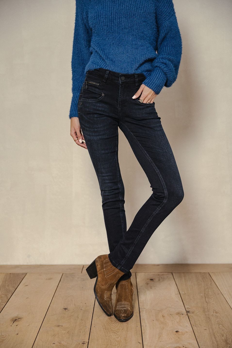 Freeman T. Porter 5-Pocket-Jeans Alexa High günstig online kaufen