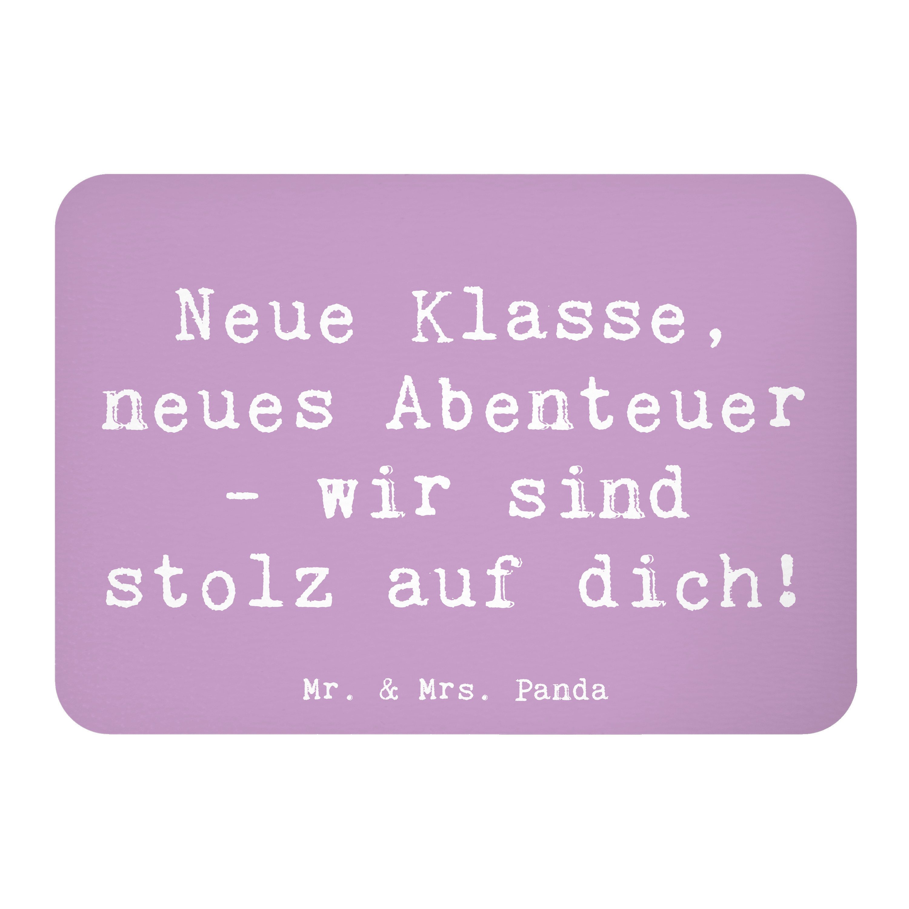 Magnet Spruch Erster Schultag Abenteuer - Lavendeltraum - Geschenk, Notiz Ma
