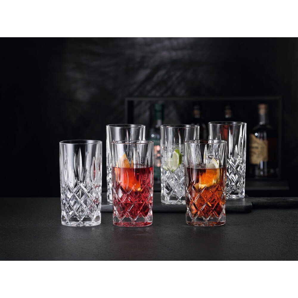 Nachtmann Longdrinkglas Longdrinkglas 0,38 l Noblesse klar, Kristallglas