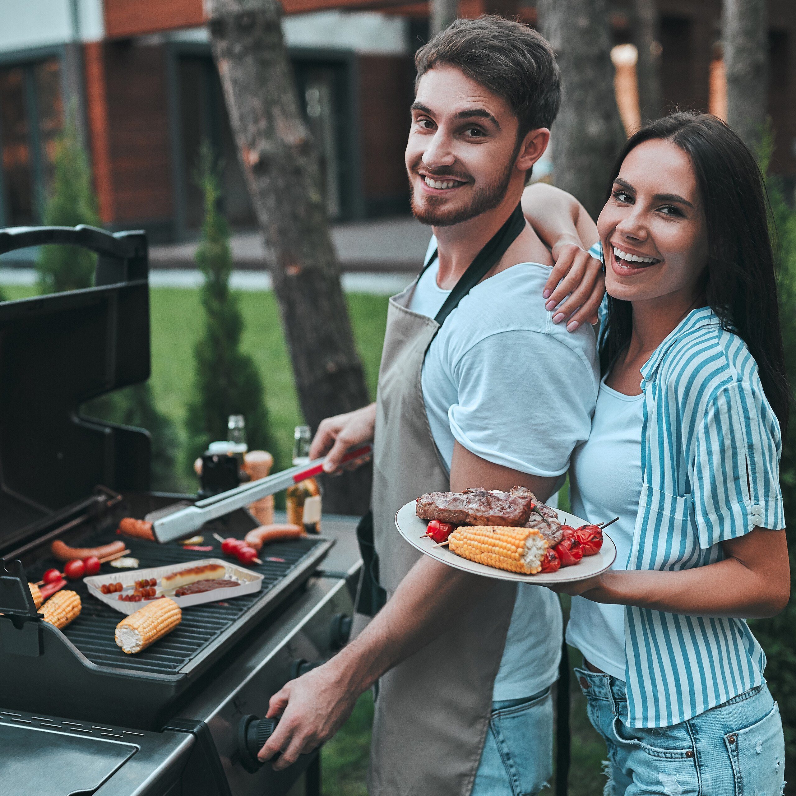 relaxdays Grillschale Alu im 40er Set, Aluminium, (40-St., 40er Set)
