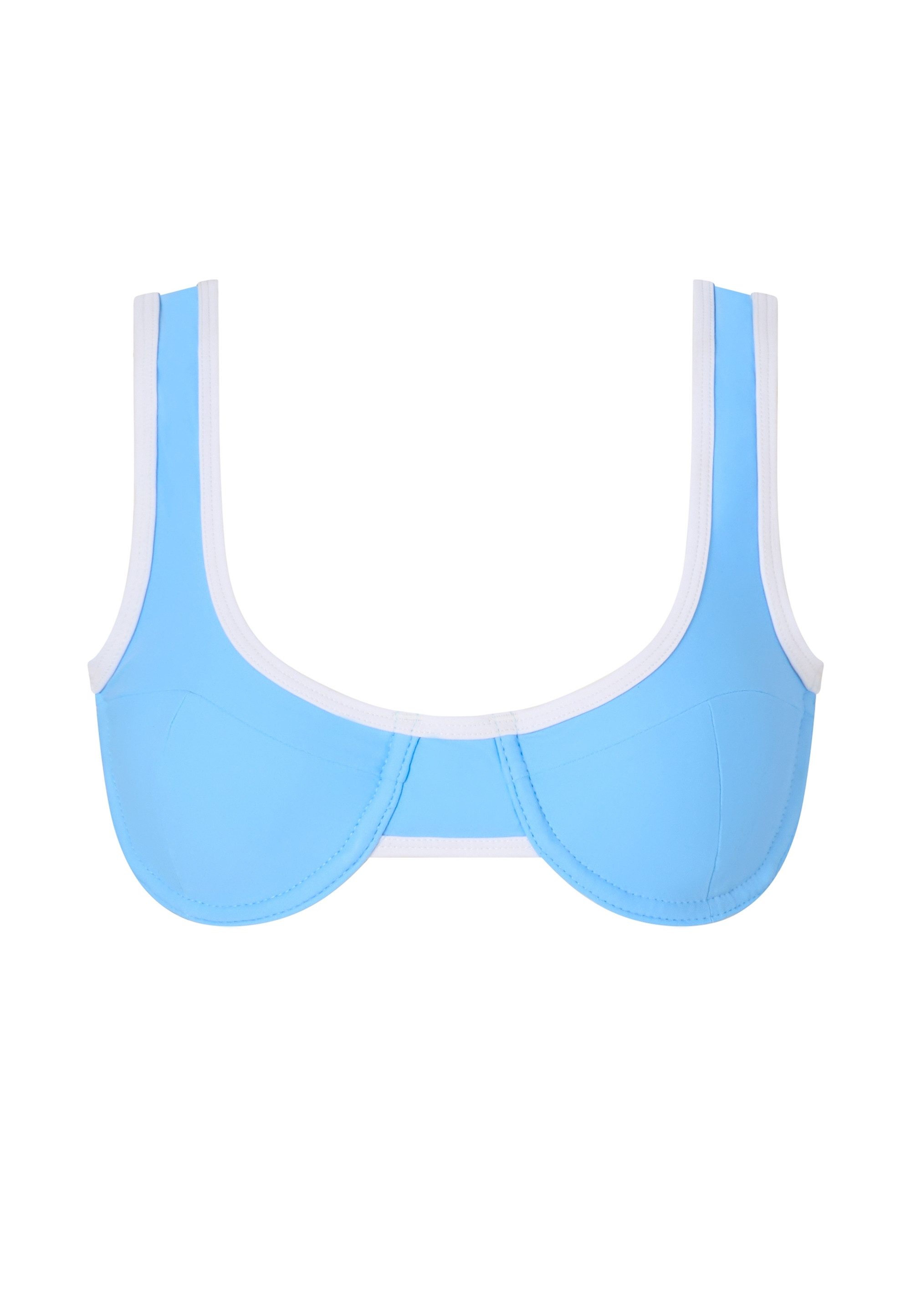 Moda Minx Triangel-Bikini-Top (1-St), im zweifarbigen günstig online kaufen