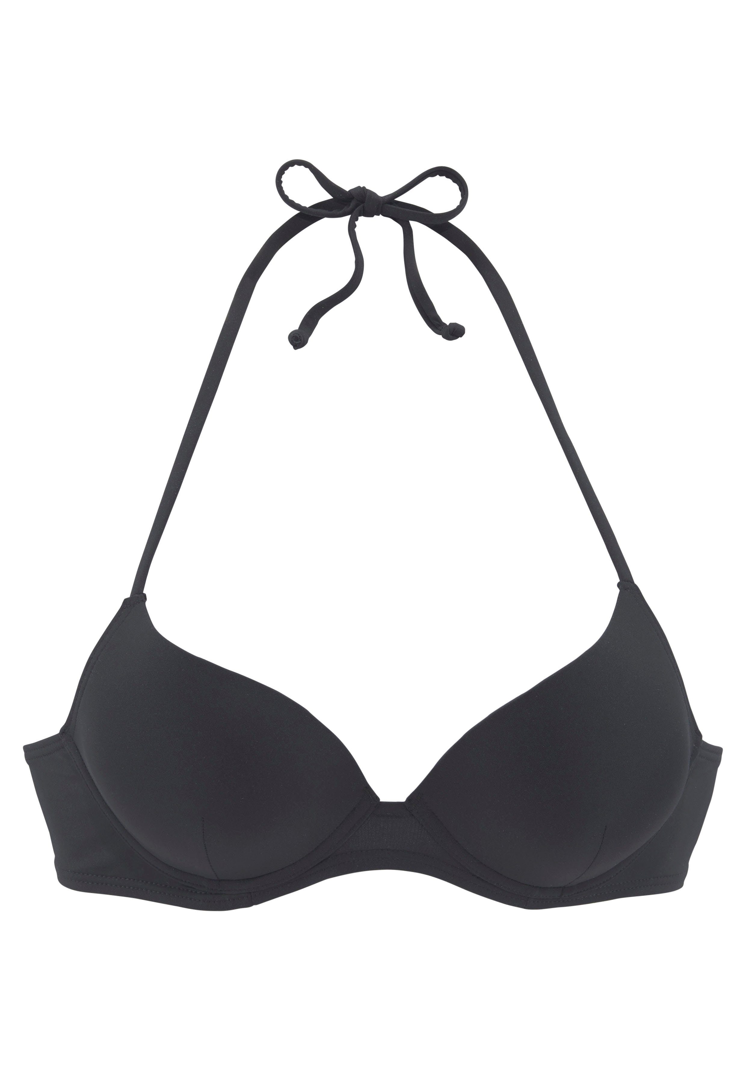 LASCANA Push-Up-Bikini-Top Shiva, in trendiger Unifarbe günstig online kaufen