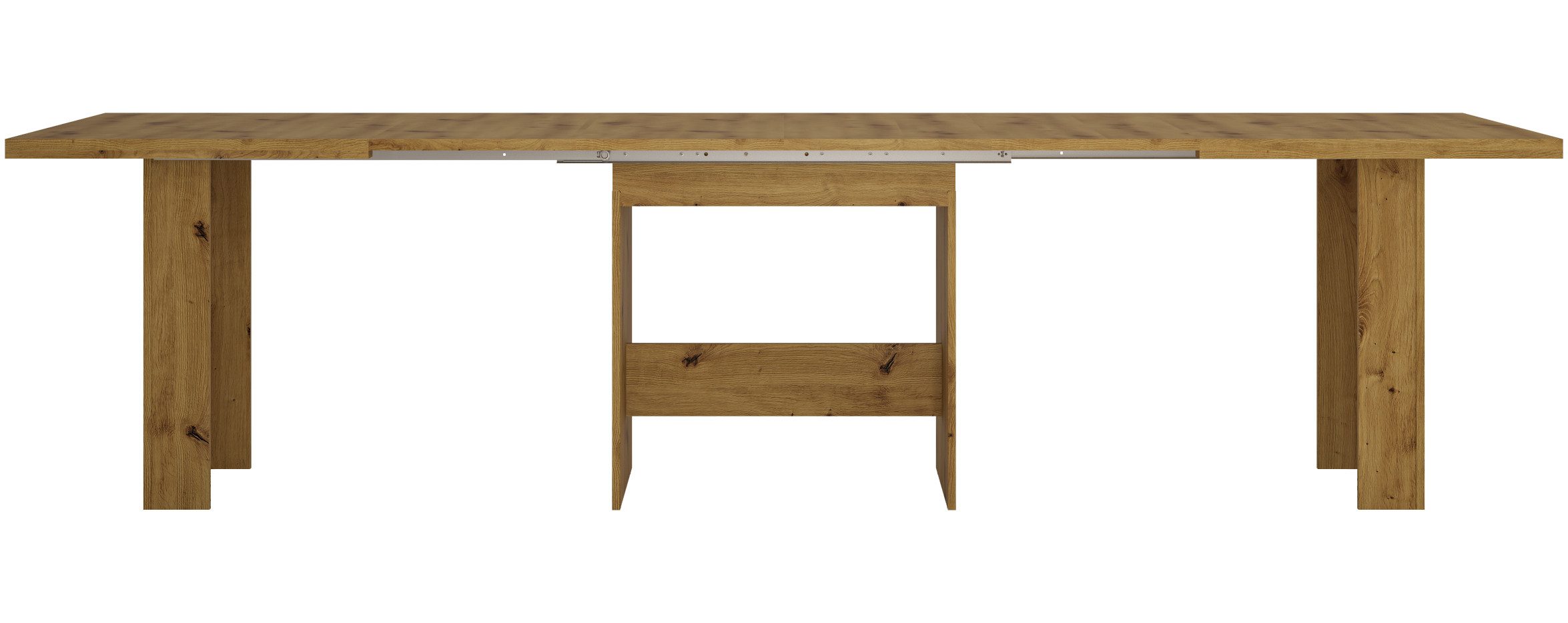 designimpex Esstisch Design WM-999 Eiche Artisan ausziehbar 140 - 300 cm, Esstisch, Esszimmertisch, Tisch, Couchtisch, Wohnzimmertisch, table