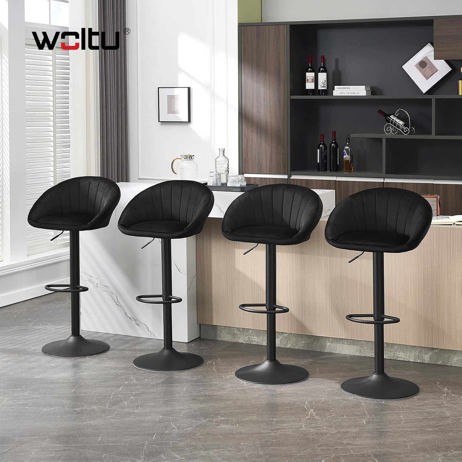 Woltu Barhocker (1 St), küchenhocker höhenverstellbar, günstig online kaufen