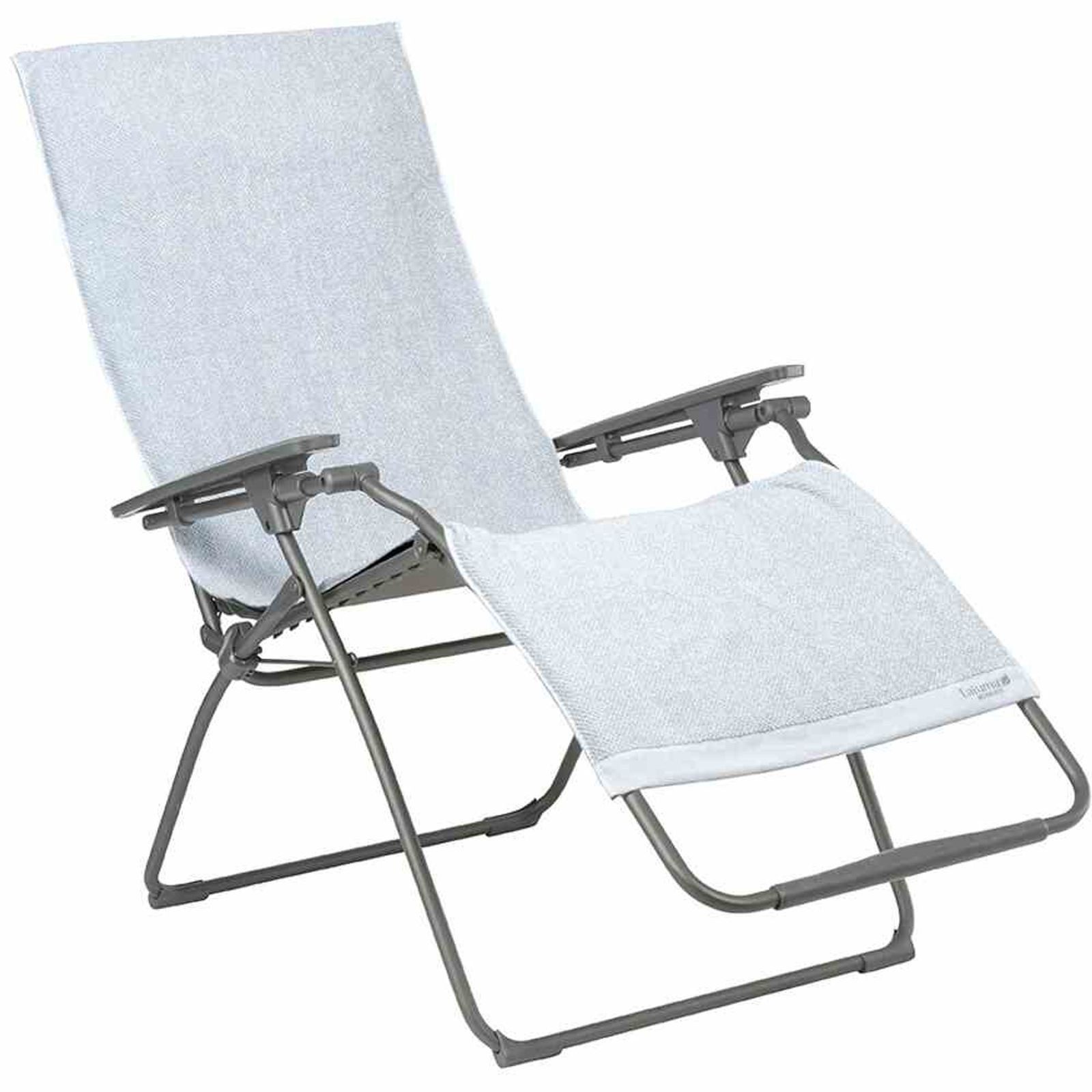 Lafuma Polsterauflage Frotteeauflage zu Relaxsesseln, grau (embrun) zu Lafuma Relaxsesseln