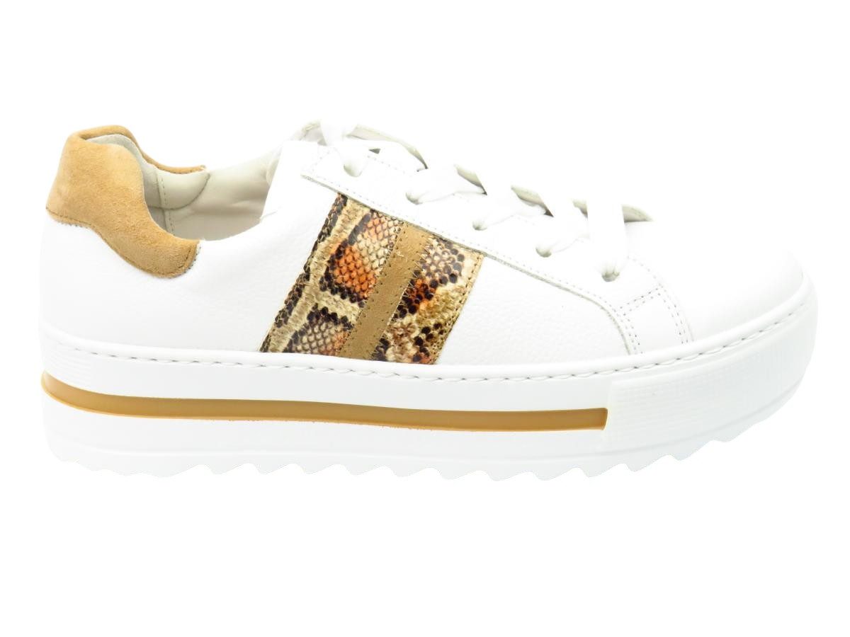 Cervo kombi. weiss/br. Sneaker