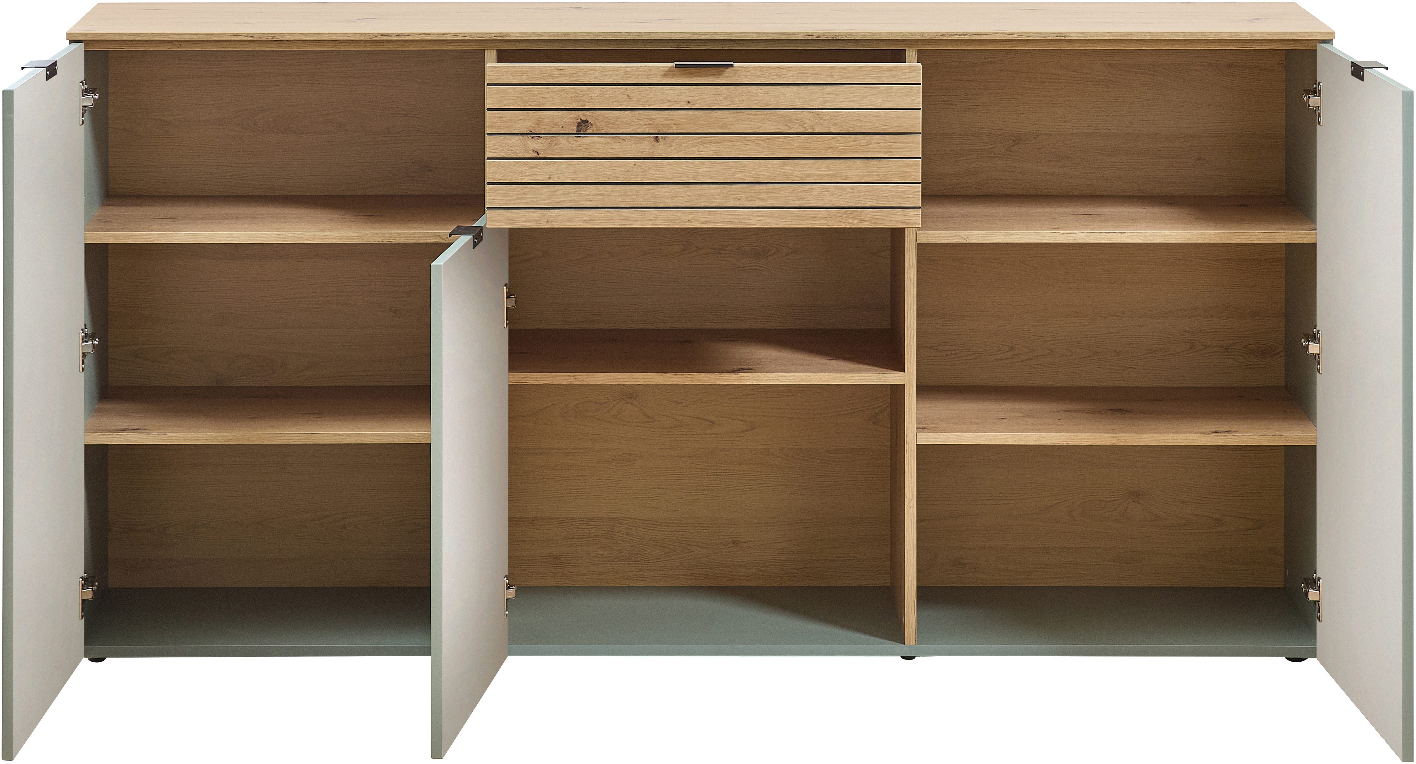 Innostyle Sideboard INA Sideboard, 180 x 90 x 45 cm (B/H/T) (1 St), 3 türig, Schublade, Softclose