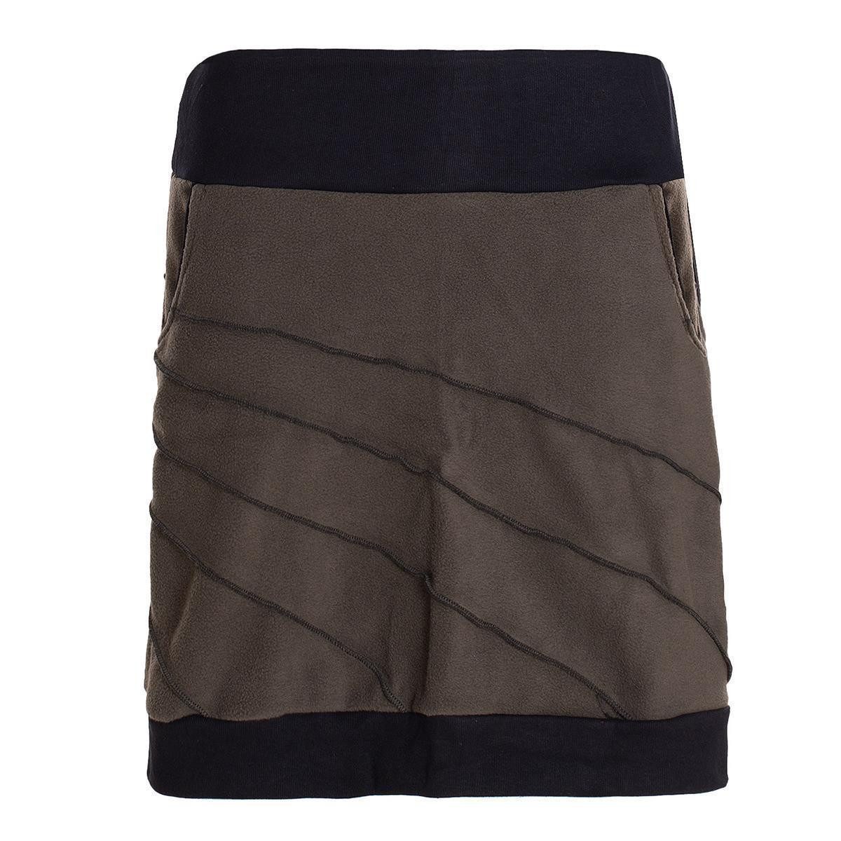 Vishes Minirock Thermorock warmer Damen Winterrock günstig online kaufen