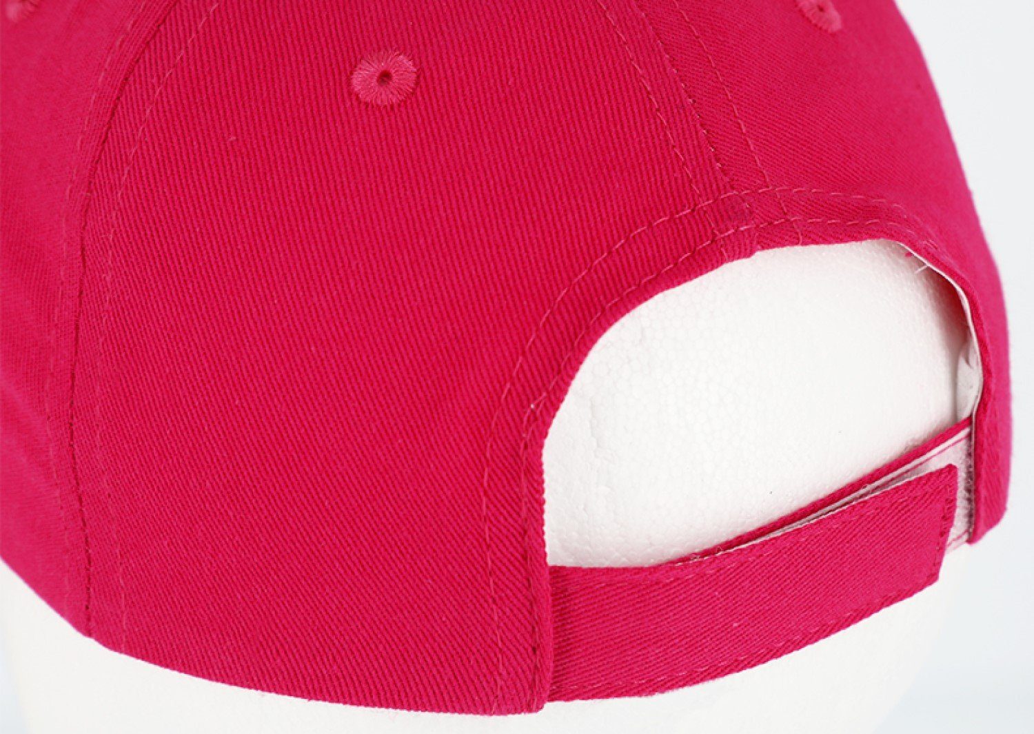 Breiter Schiebermütze Kinder 401-Fuchsia Mütze Stick-Motiv UV-Schutz 50 mit
