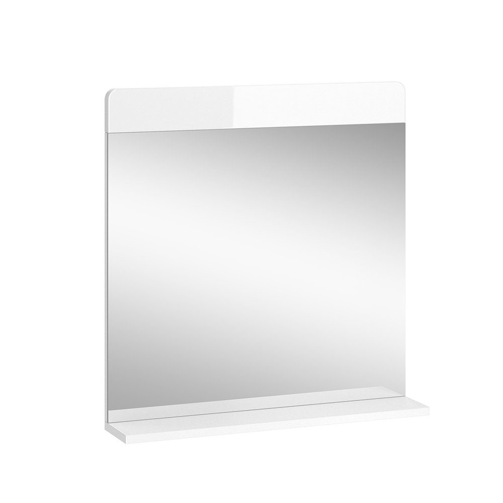 Vicco Badspiegel Izan HGL Weiß Ablage Badezimmerspiegel Wandspiegel