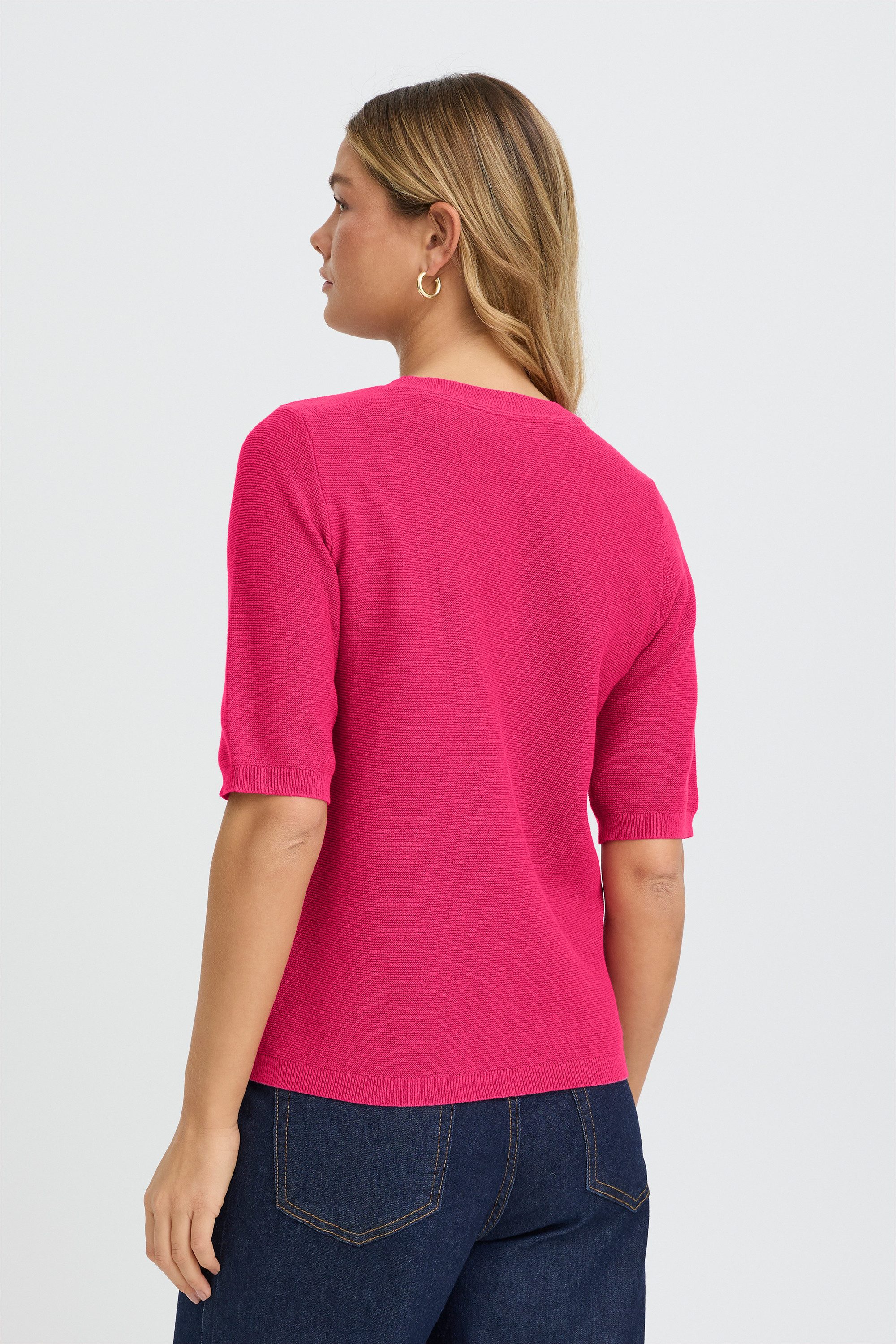 fransa Strickpullover Halblange Ärmel FRSINJA