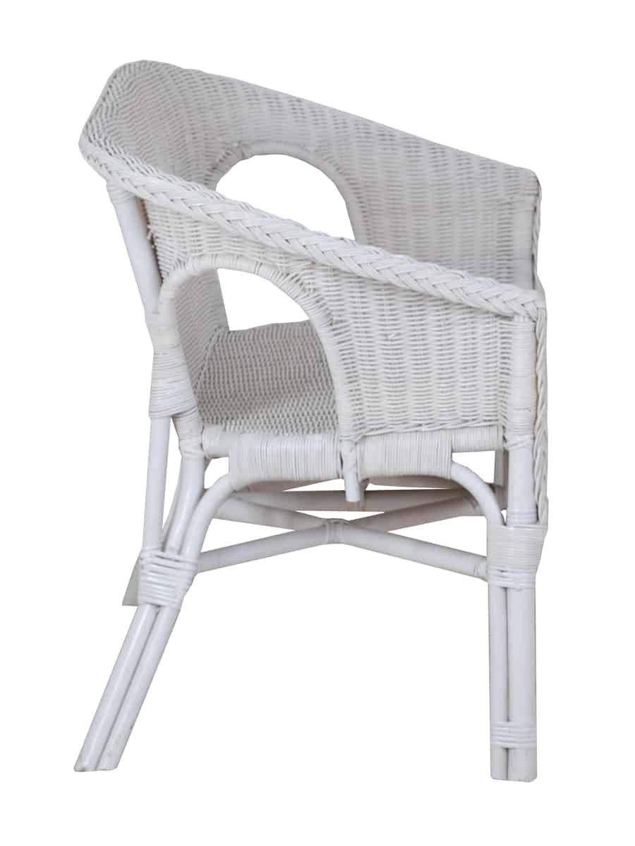 MiaMöbel Sofa Rattan, aus Rattangeflecht Weiß günstig online kaufen