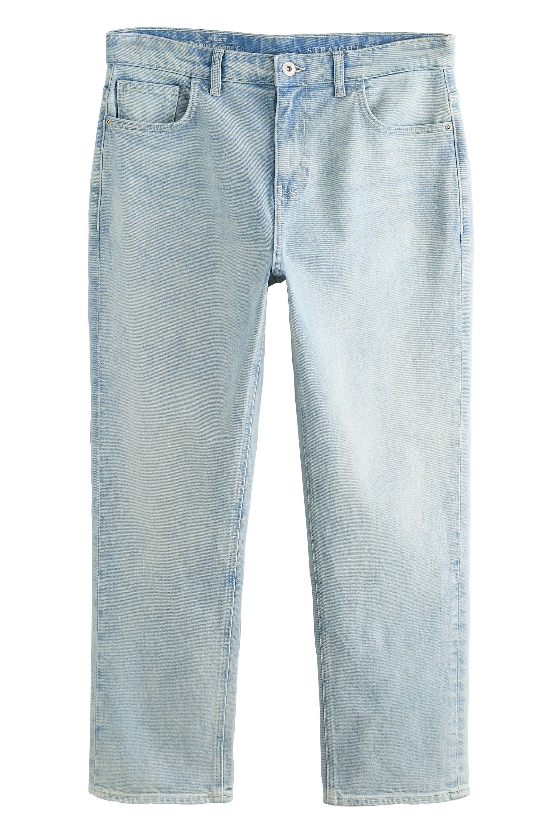 Next Straight-Jeans Authentic Straight Fit Stretchjeans, günstig online kaufen