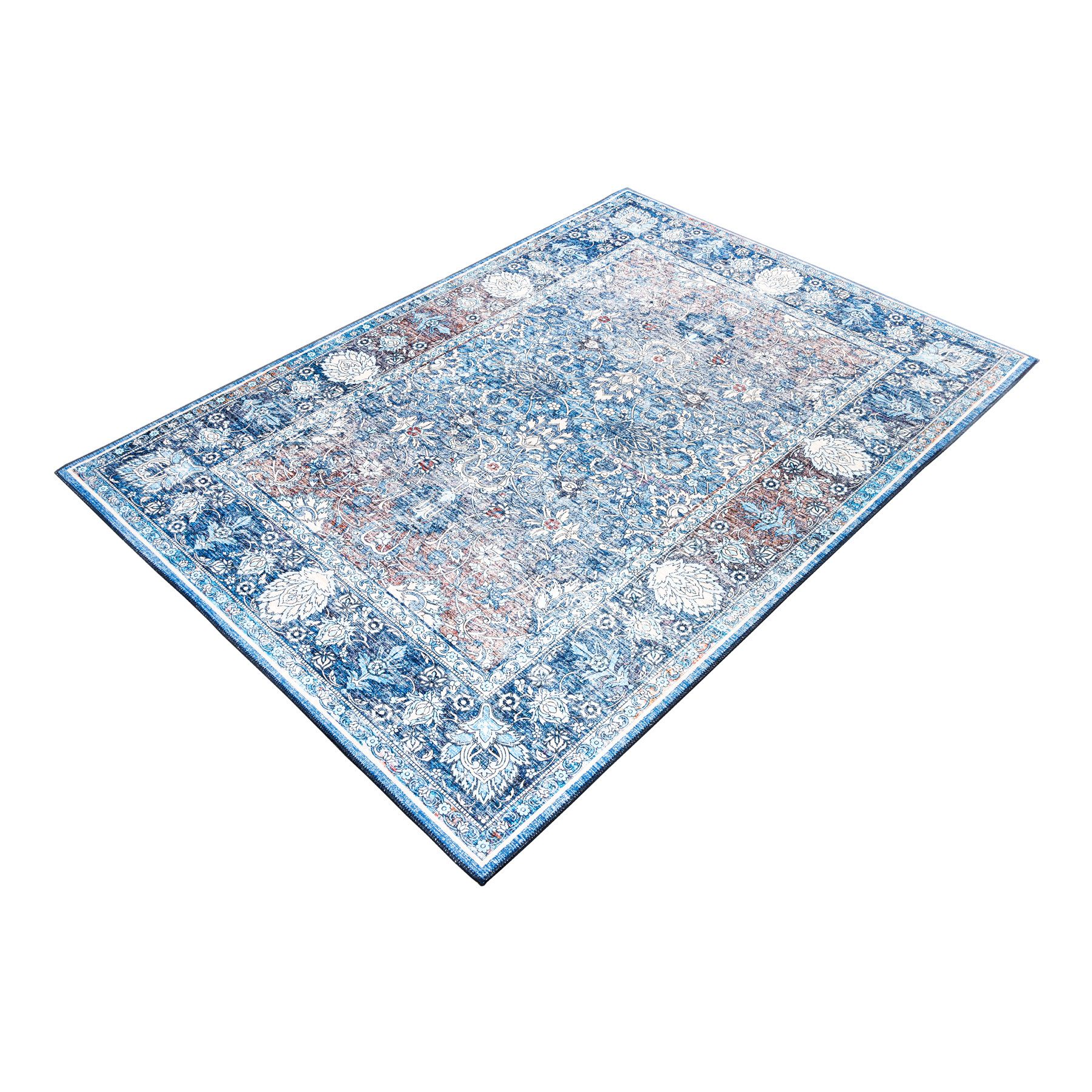 riess-ambiente Designteppich HERITAGE 230x160cm blau beige günstig online kaufen
