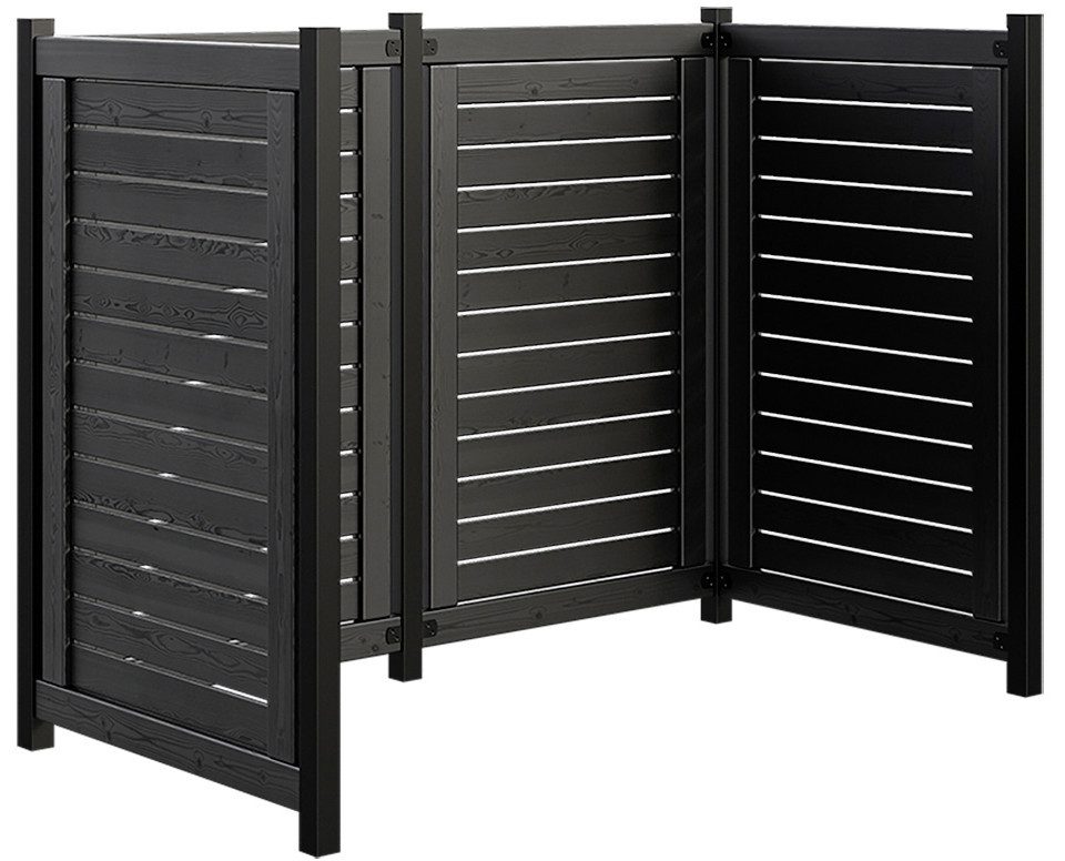 PLUS Mülltonnenbox Plus Mülltonnenverkleidung Lund 165x85x124cm