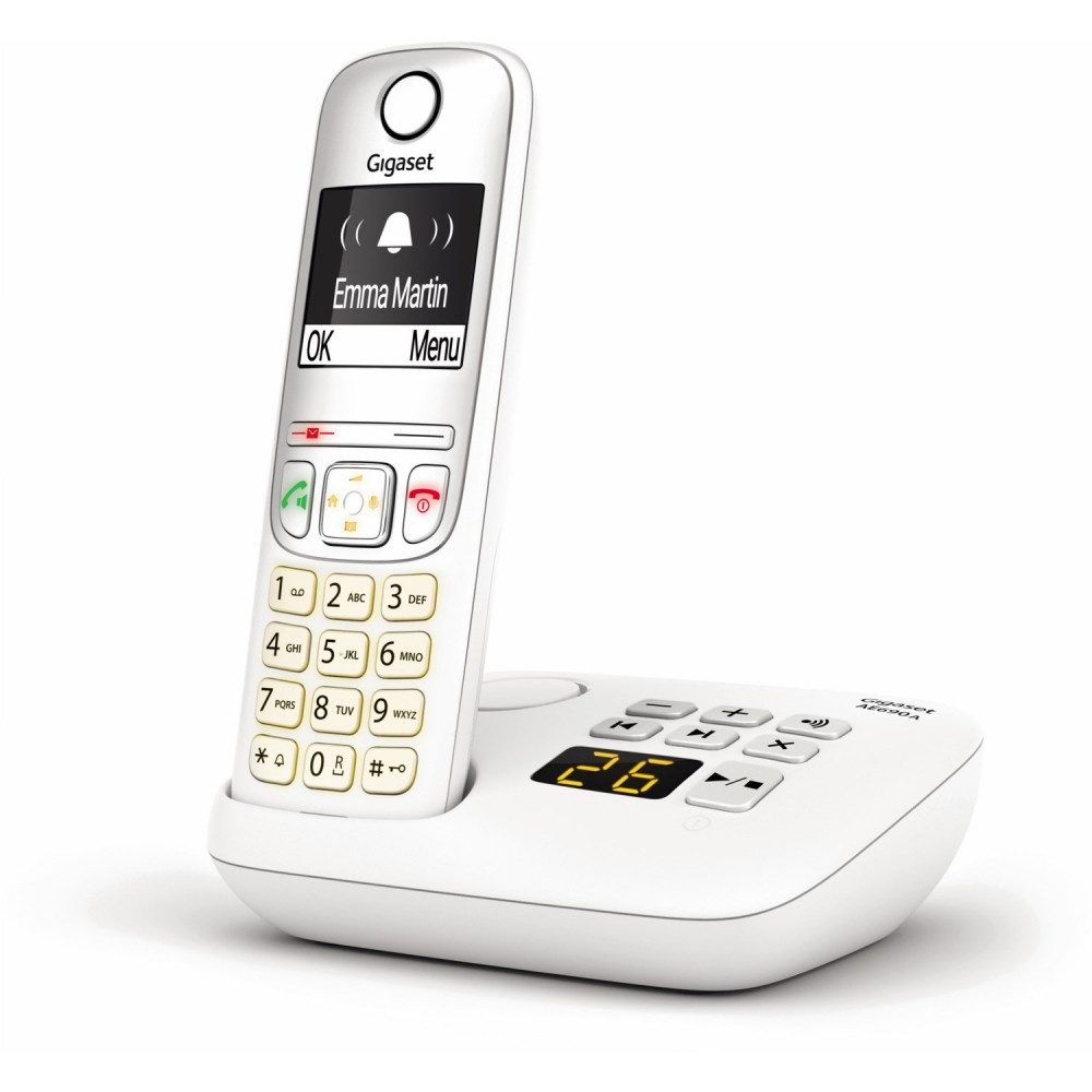 Gigaset Anrufbeantworter Gigaset AE690A schnurlostelefon mit AB.