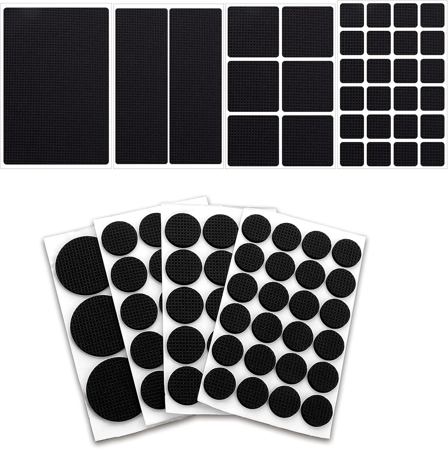 FELIXLEO Möbelfuß Anti Rutsch Pads Selbstklebend Möbel Füße Schutz Gummi, (93-St)