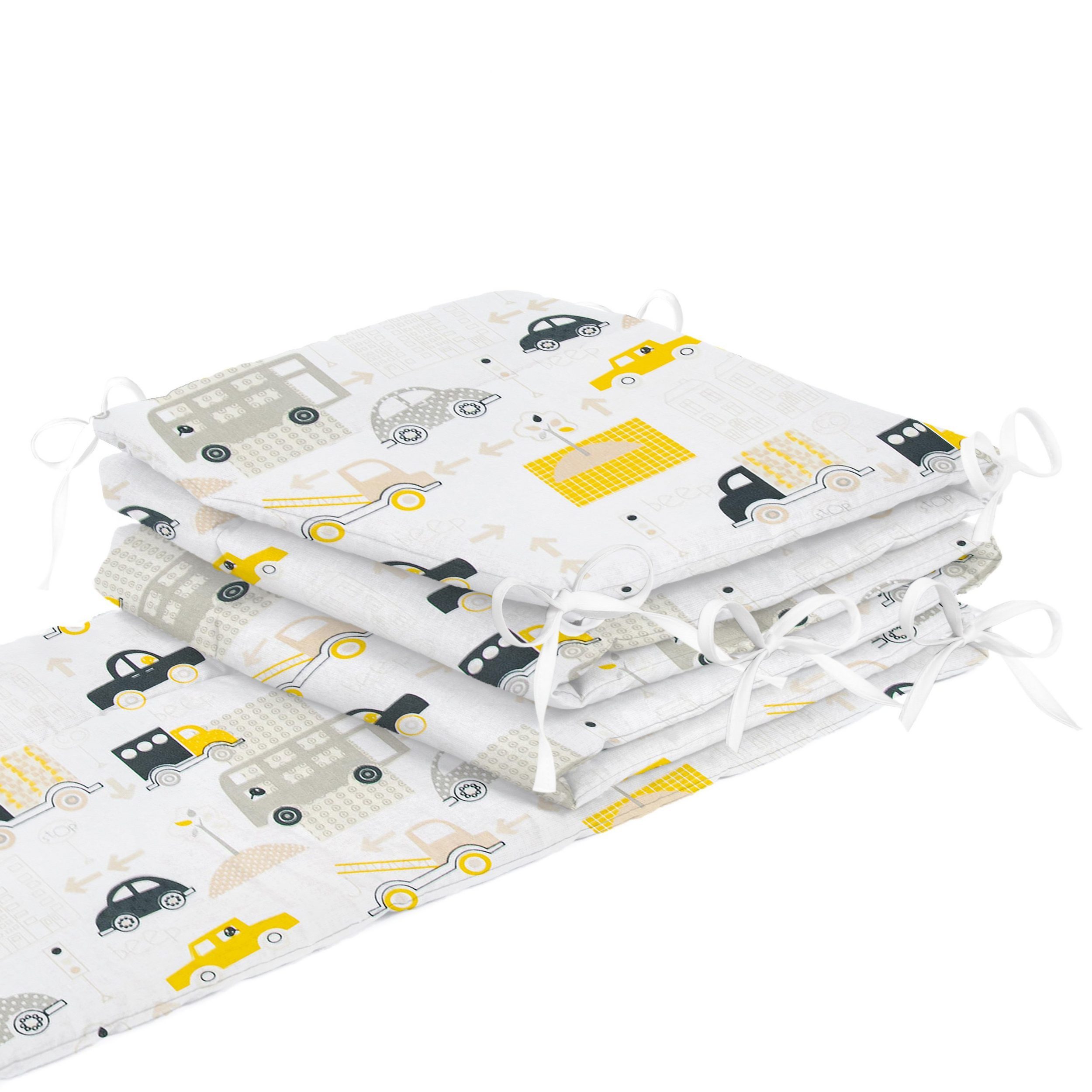 Amilian Bettnestchen Bettumrandung 210x30 cm für Kinderbett 140x70 geeignet (Kopfschutz), (Nestchen, Kantenschutz), Umrandungen