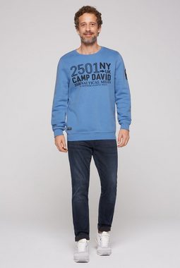 CAMP DAVID Sweater mit Baumwolle