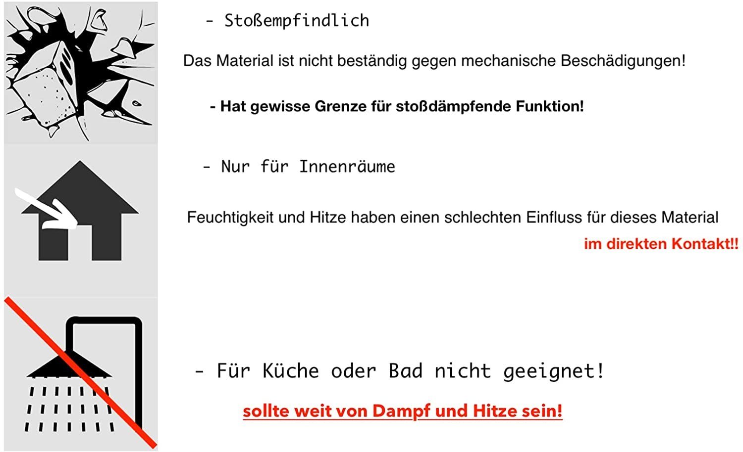 IKHEMalarka 3D Wandpaneel aus Polystyrol Styropor XPS, BxL: 50,00x50,00 cm, 0,25 qm, Paneelen für Wand & Decken 50x50cm