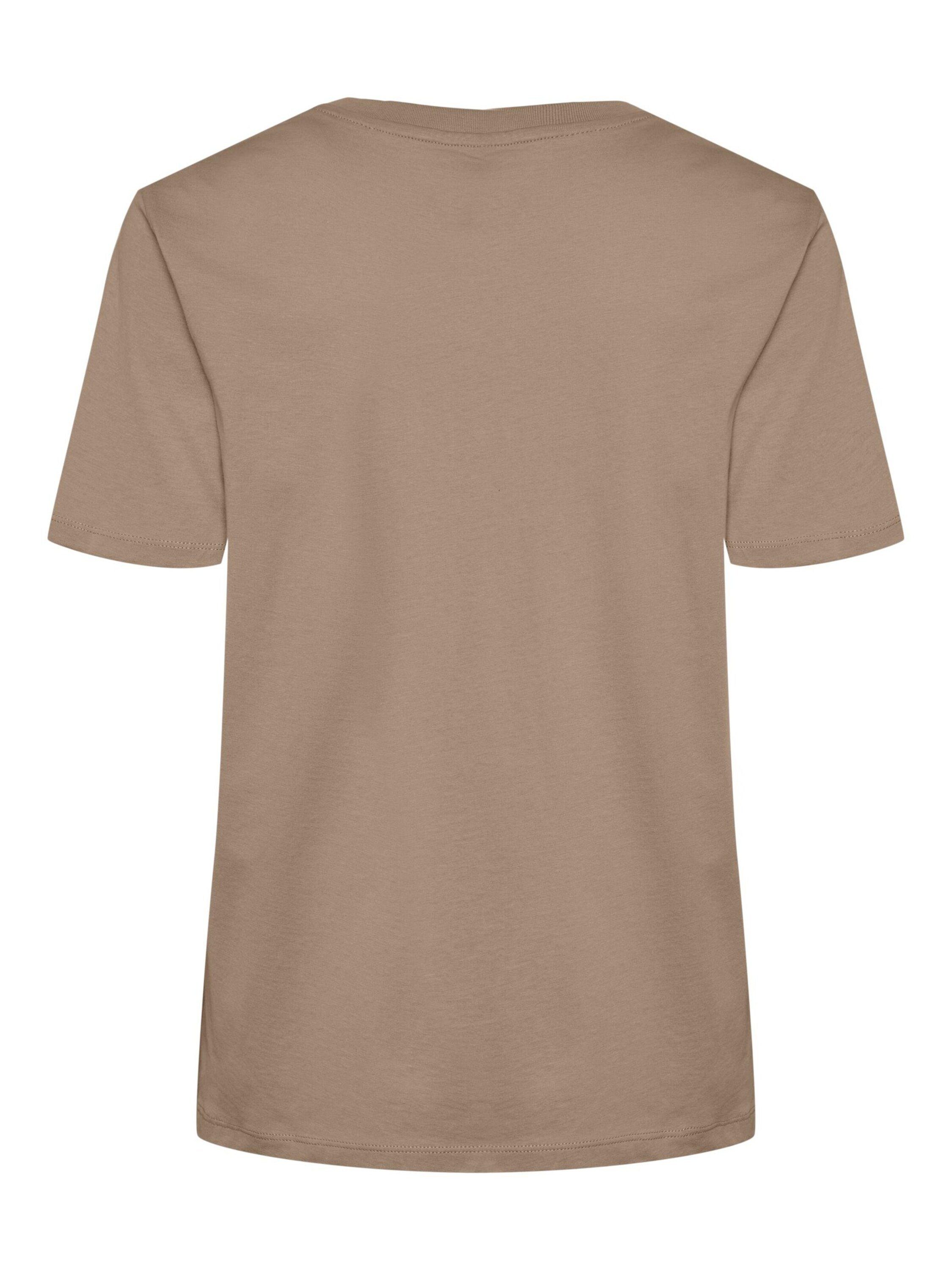 pieces T-Shirt RIA (1-tlg) Details Plain/ohne