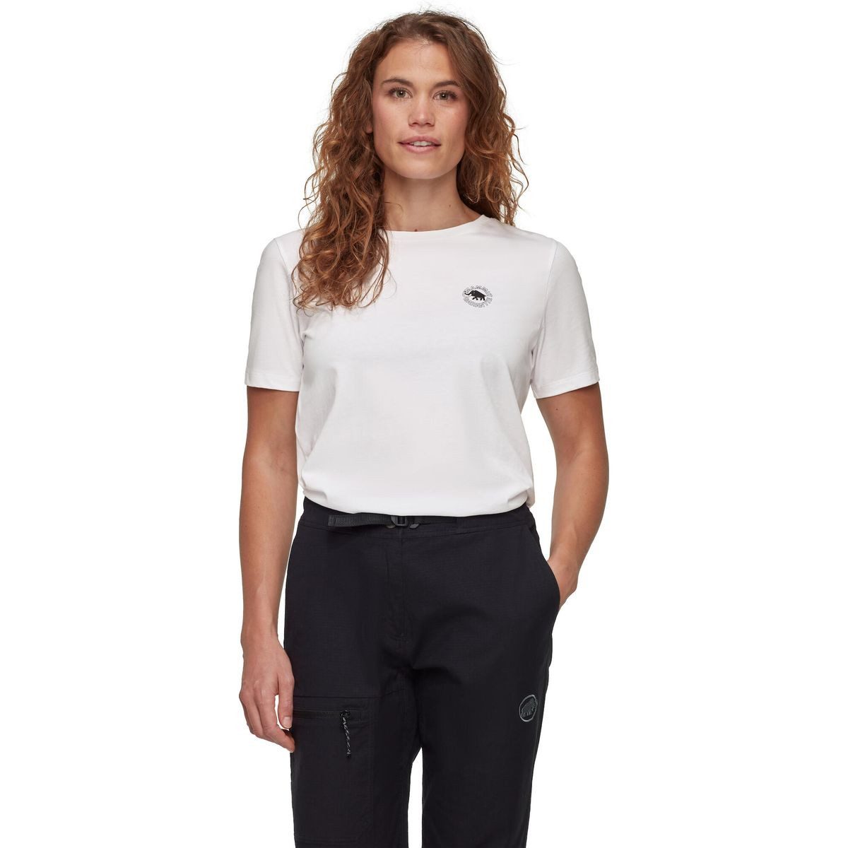 Mammut Kurzarmshirt Core T-shirt Women Garantie Weiches, ökologisches T-Shirt für Alltag und Freizeit mit modernem