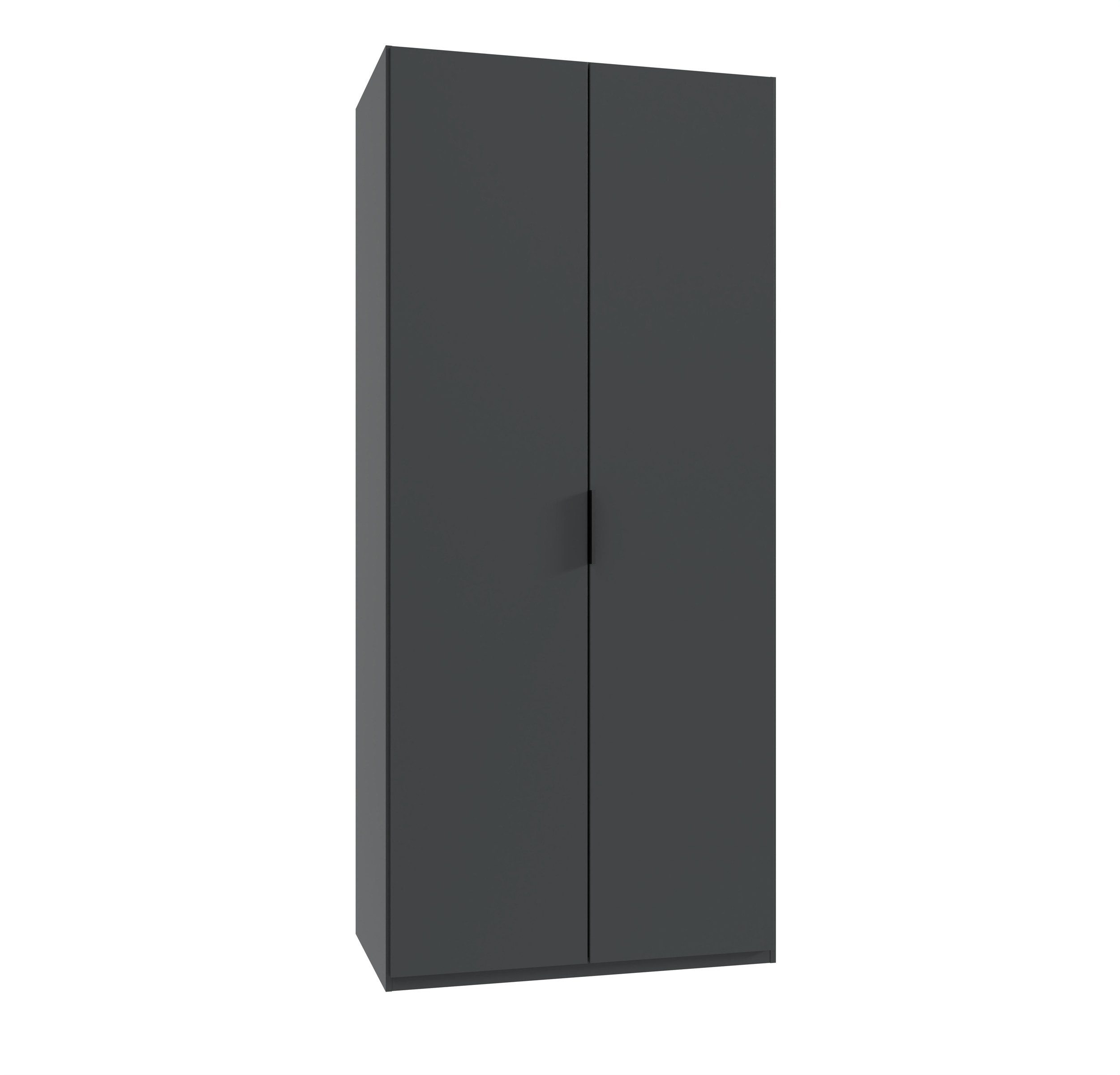freiraum Falttürenschrank OXFORD in GRAPHIT - 100x236x58cm (BxHxT)