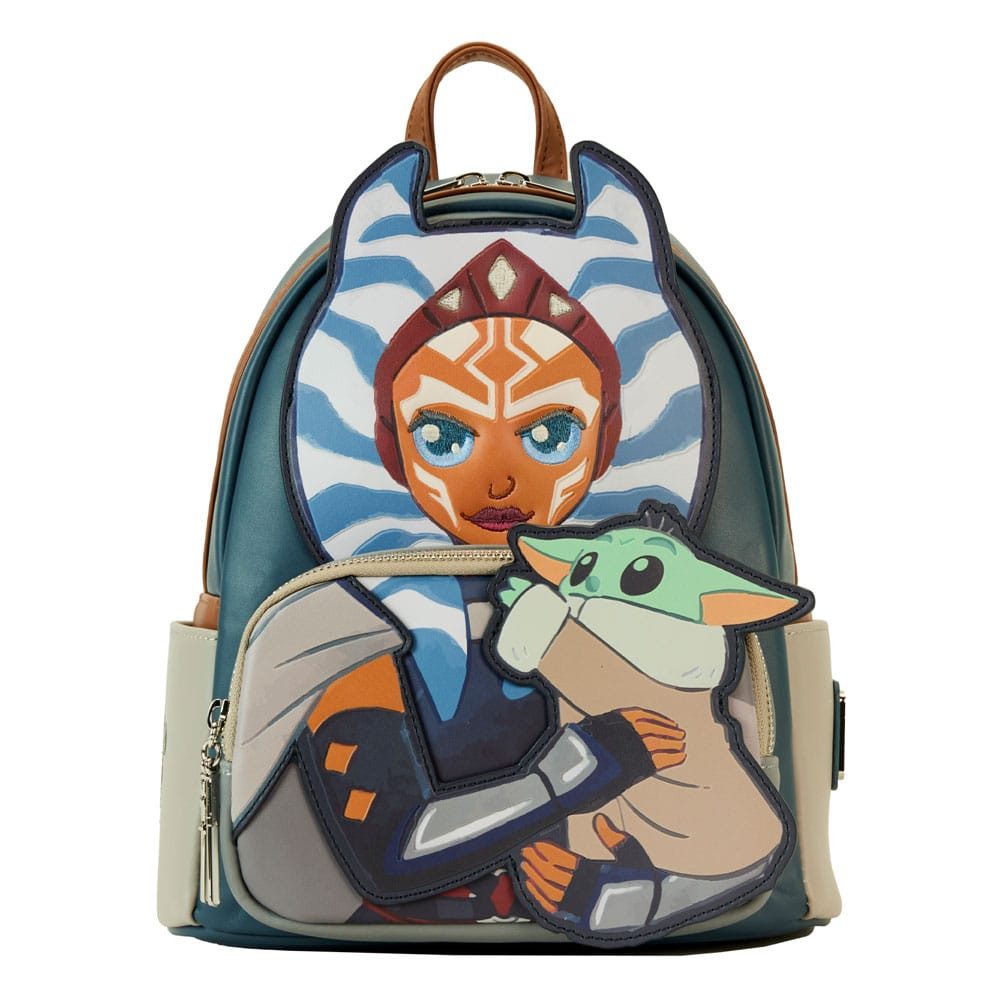 Loungefly Minirucksack Star Wars by Loungefly Rucksack Ahsoka Holding Grogu (1-tlg)