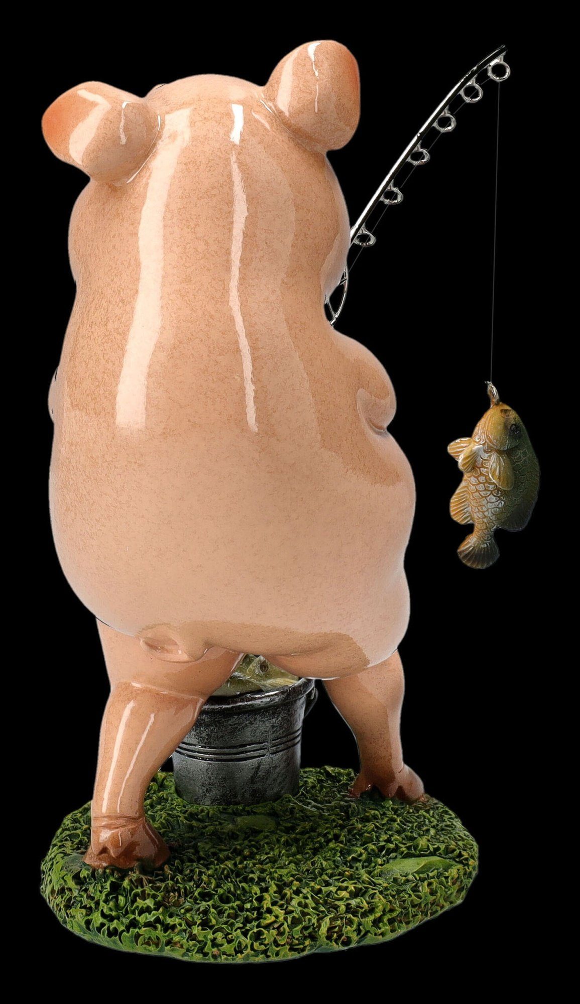 spaßige Figur Shop Dekofigur Tierfigur Figuren beim Dekofigur Schweine GmbH - Deko Angeln Lustige