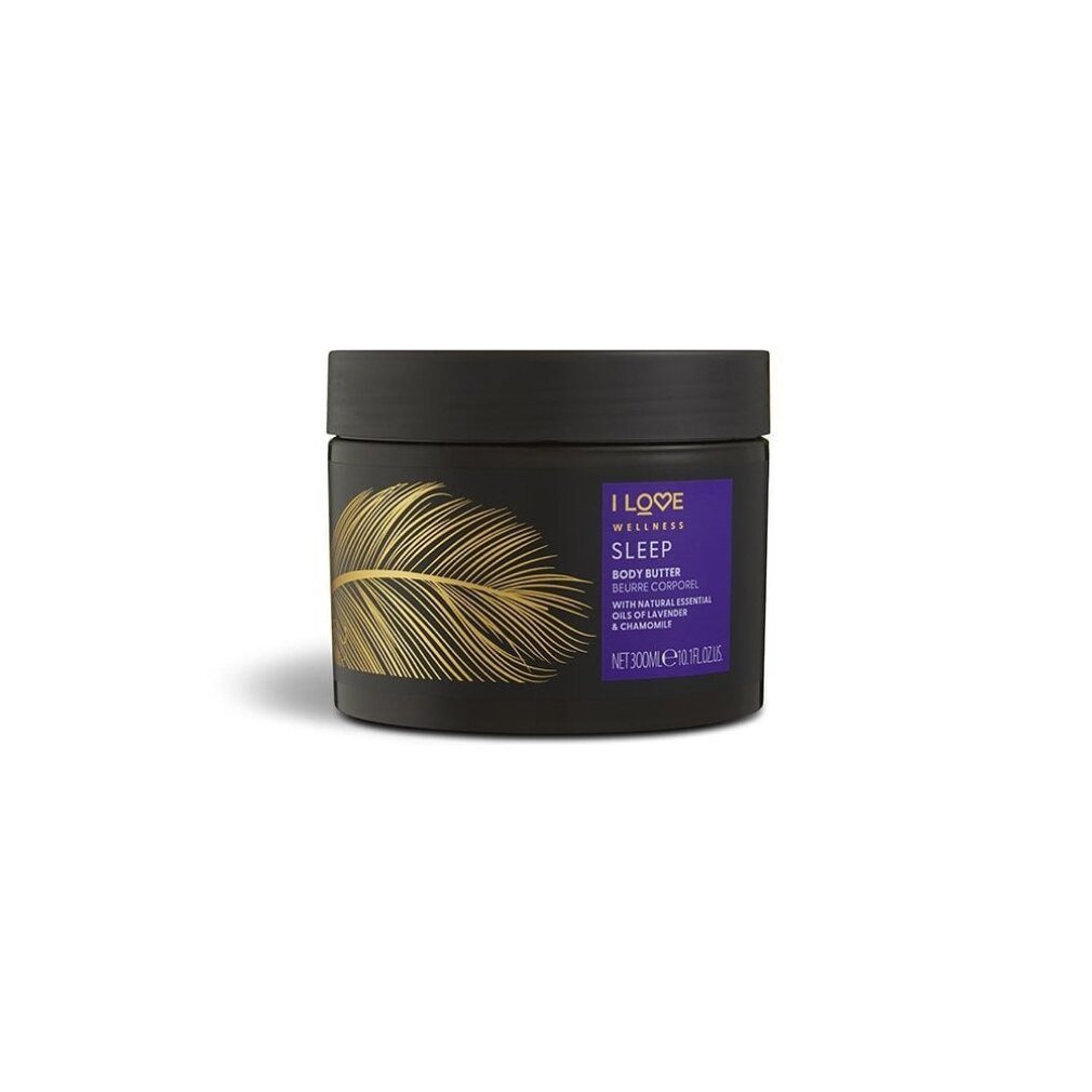 I Love... Körperpflegemittel Wellness SLEEP Body Butter mit ätherischen Ölen 300ml