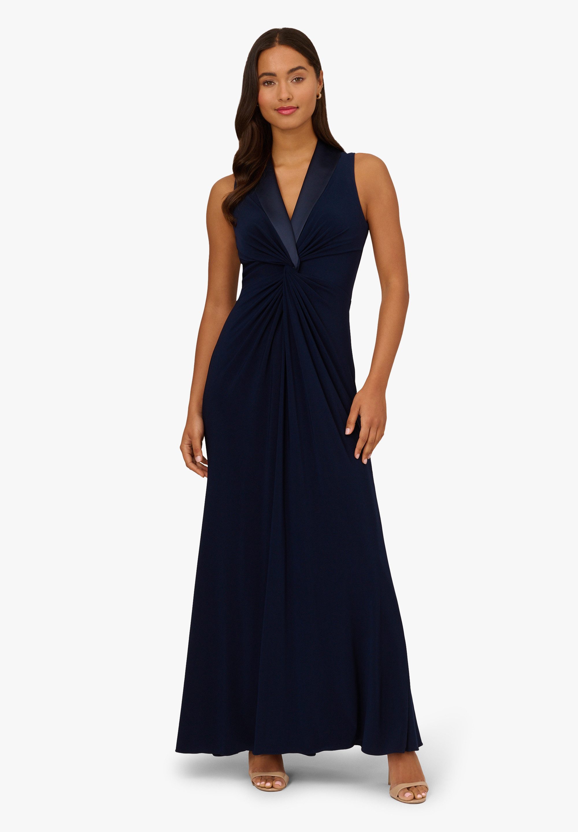 Abendkleid Jersey Tuxedo Gown