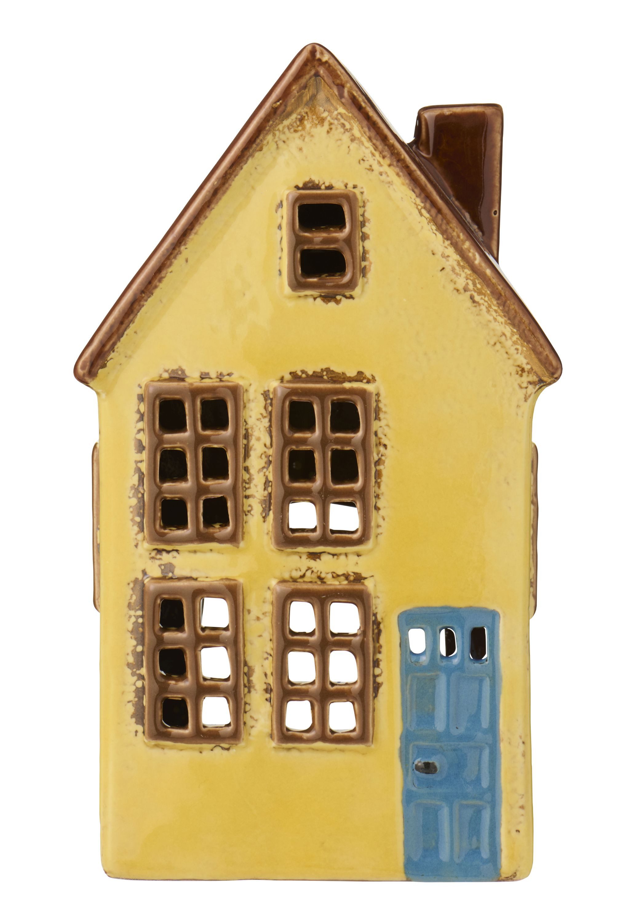 Ib Laursen Windlicht Ib Laursen - Lichterhaus Teelichthaus Windlicht Haus H 19cm Nyhavn