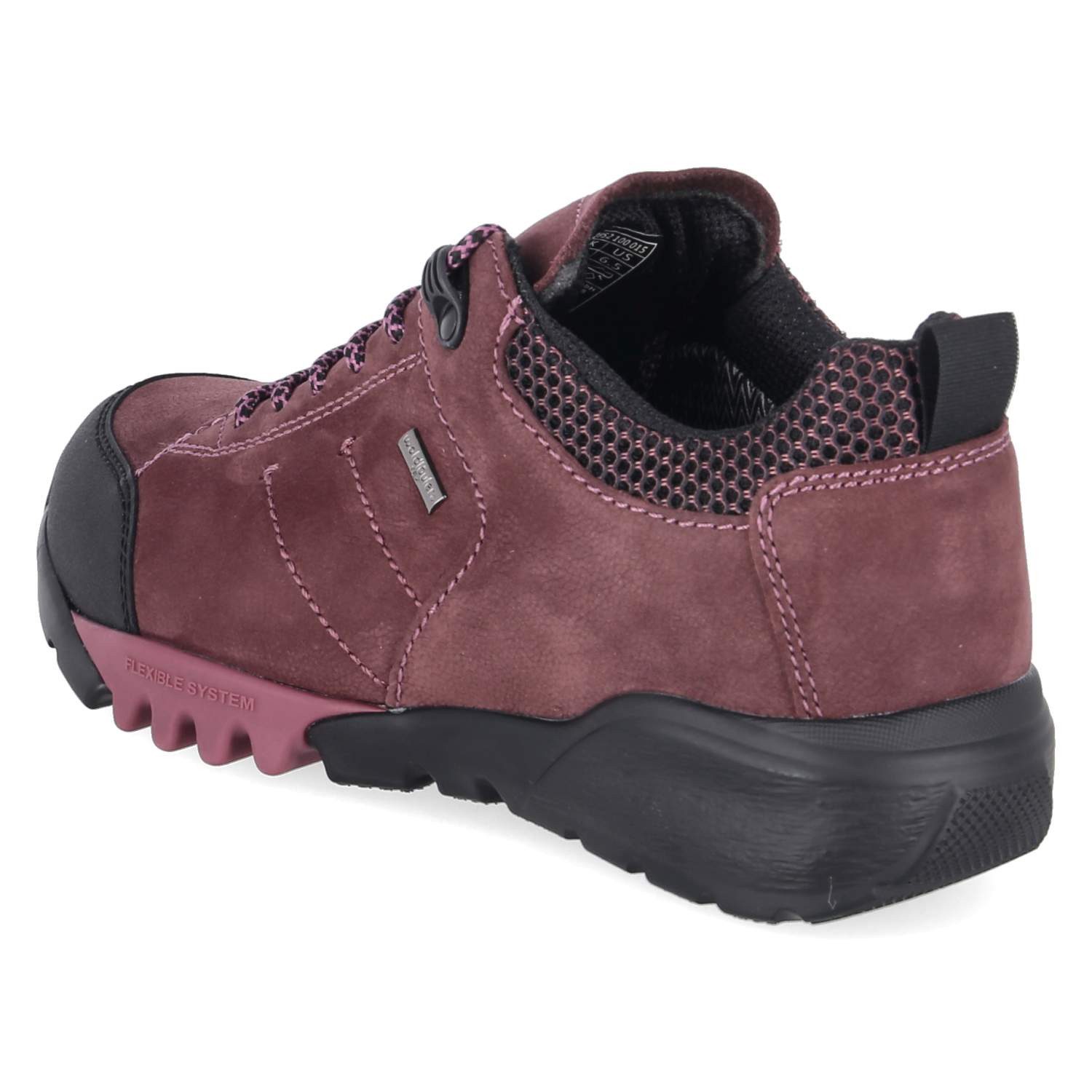 Waldläufer Waldläufer 787952-100/015 Damen Leder & Textil red Schnürschuh