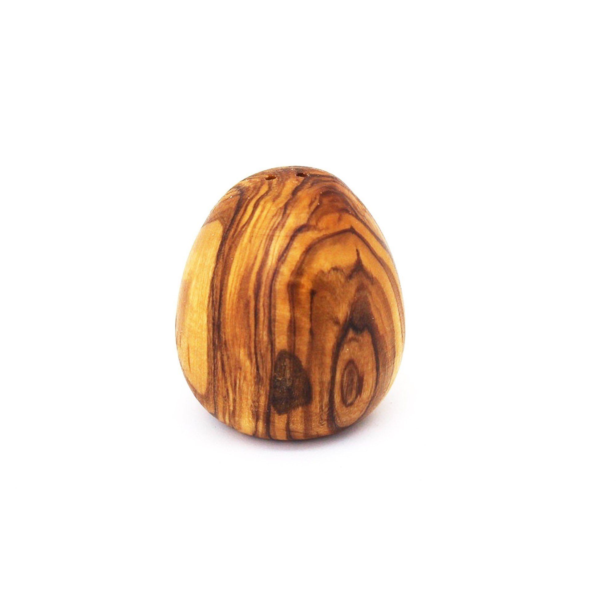 Salzstreuer Salzstreuer Ei-Form aus Holz