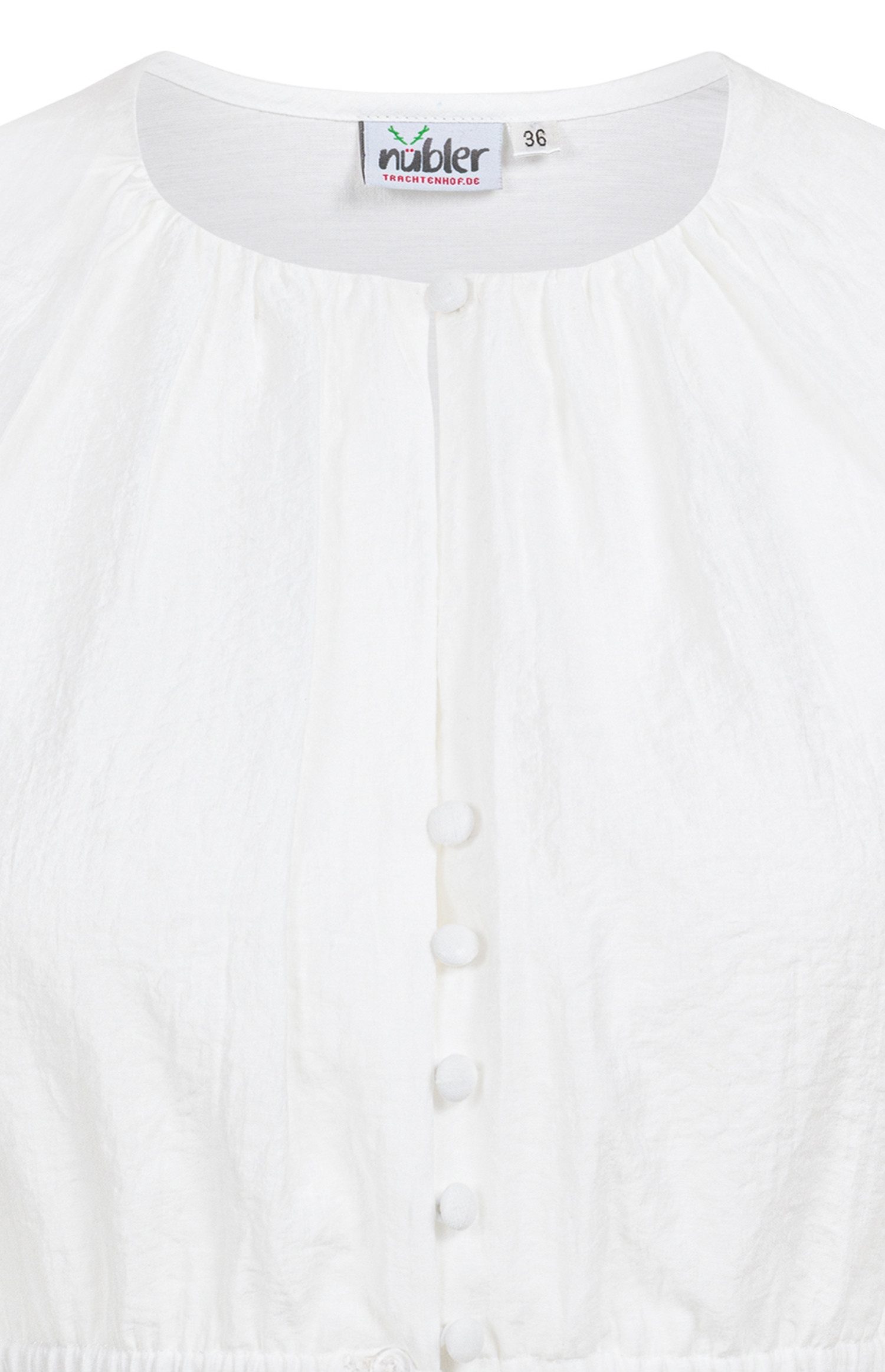 Nübler Dirndlbluse Dirndlbluse Letizia in Creme von Nübler