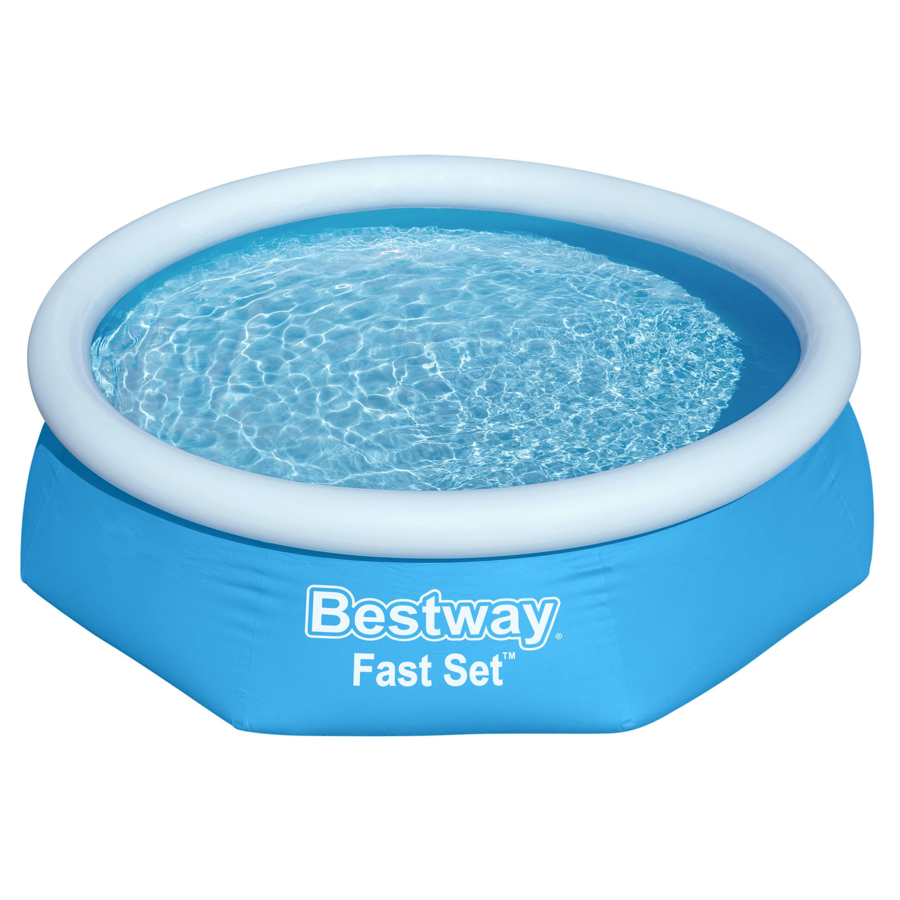 Bestway Quick-Up Pool Fast Set™ (Packung, ohne Zubehör), Ø 244 x 61 cm