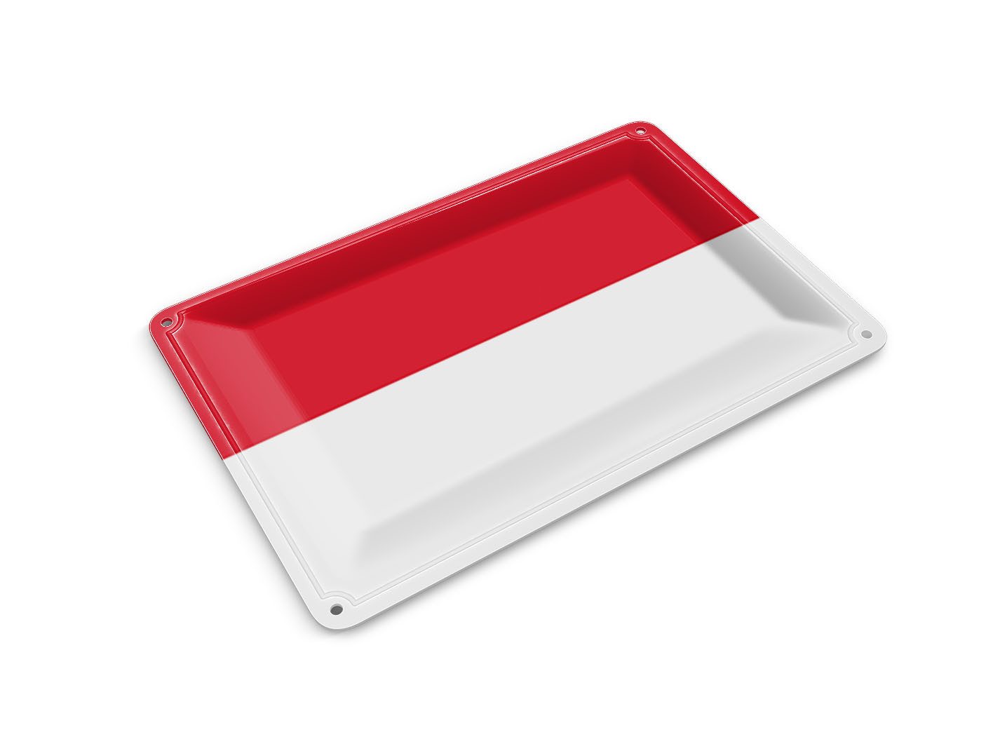 Femer GmbH Postkarte Flagge Indonesiens 14x10 cm Flag of Indonesia, unfrankiert