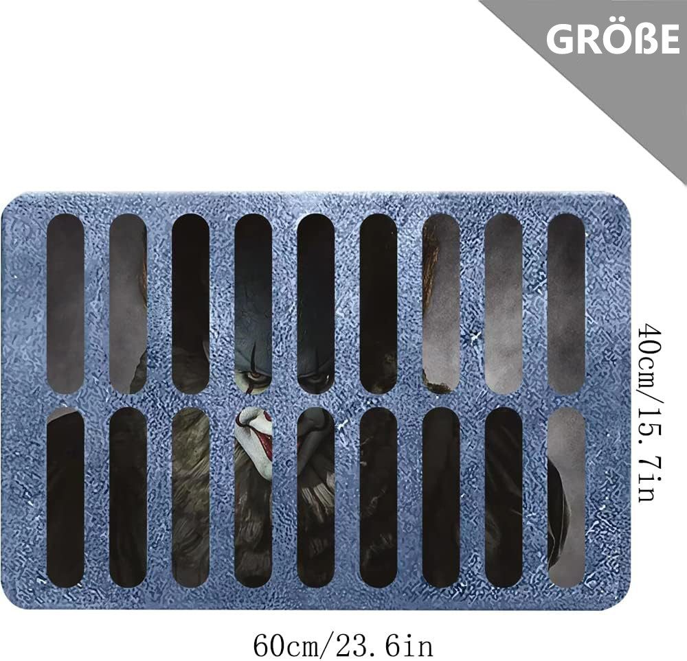 Coonoor Fußmatte Halloween deko Scary Clown günstig online kaufen