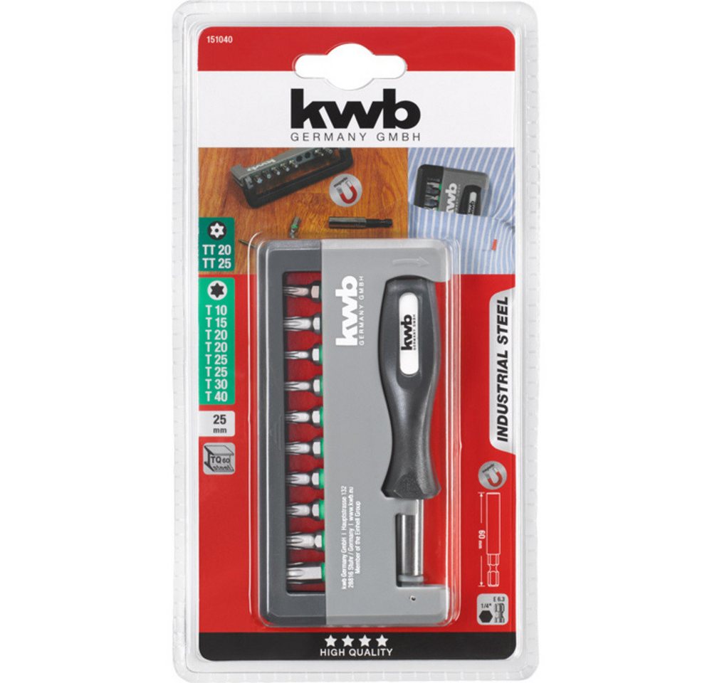Thumbnail - kwb Bit-Set kwb 151040 Bit-Set 12teilig