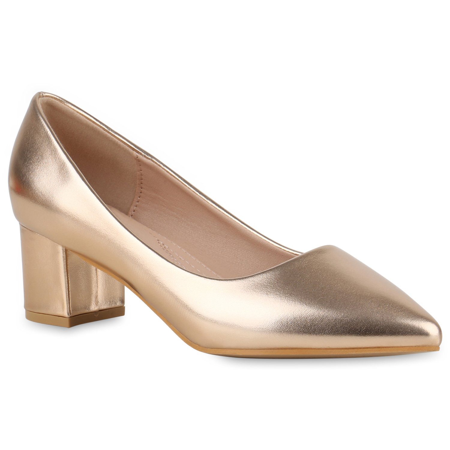 VAN HILL 840671 Pumps Schuhe Rose Gold