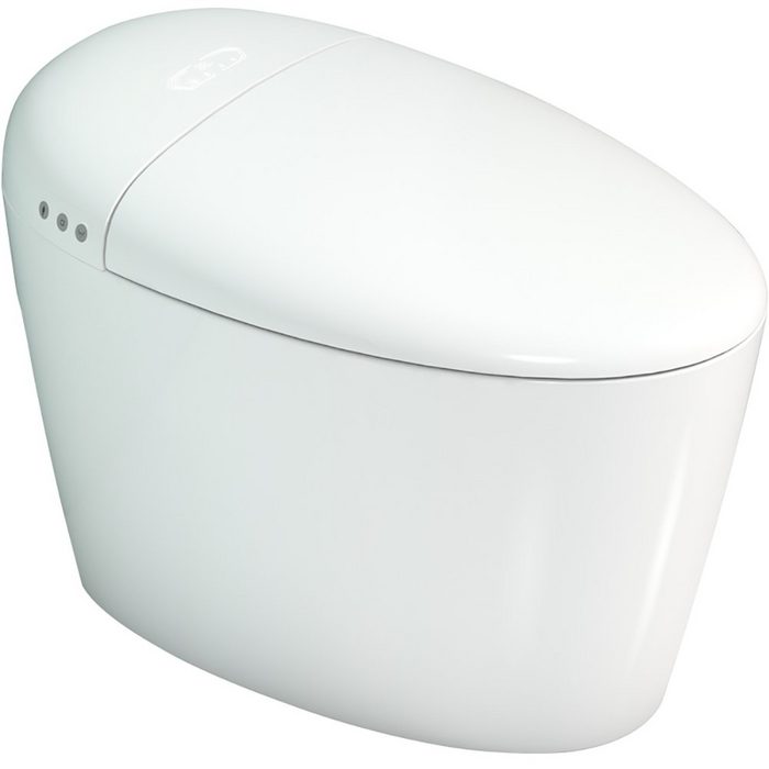 OBOSOE Tiefspül-WC Komplett-Set aus Dusch-WC und Toilette Mit Sitzheizung