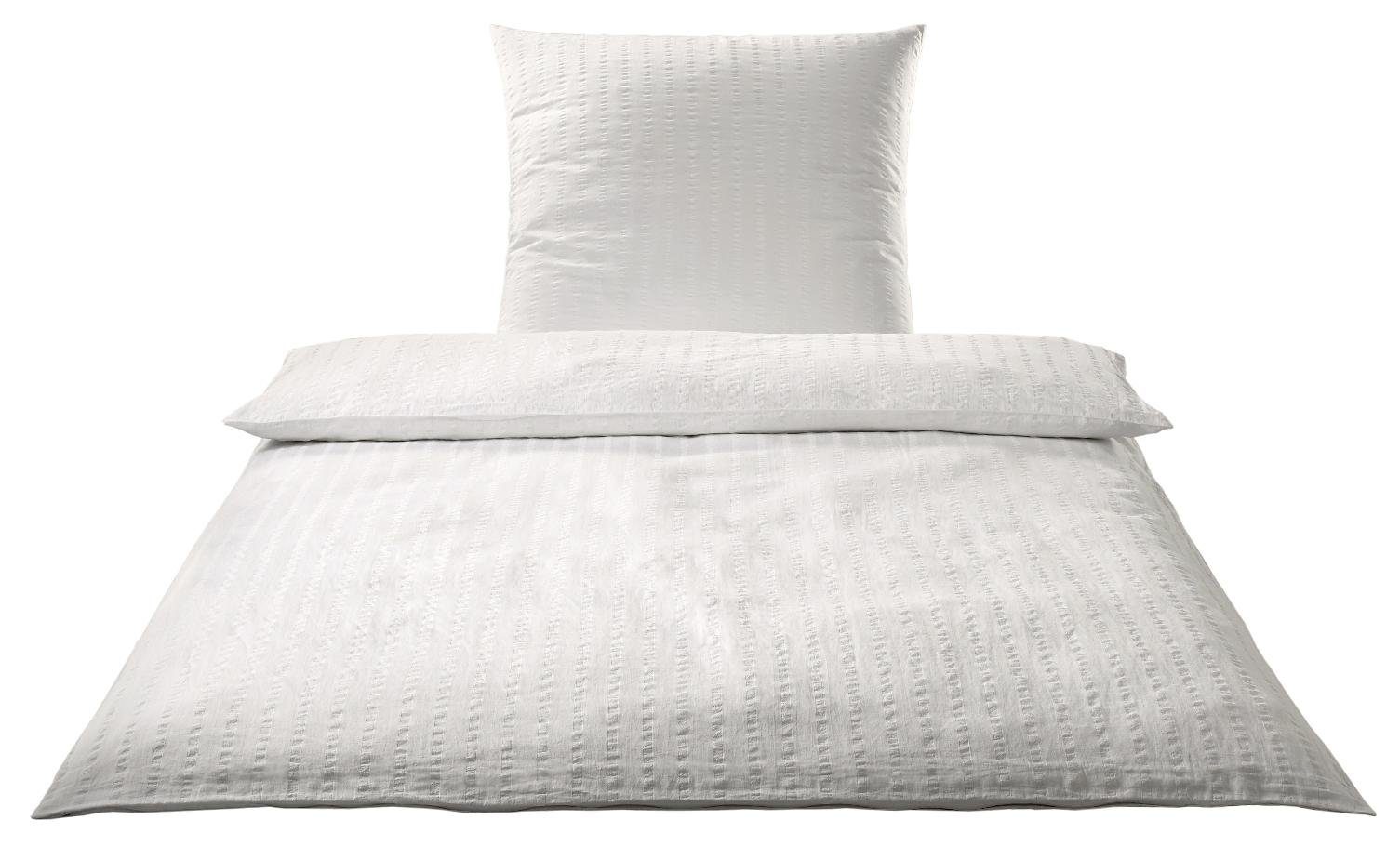 Elegante Bettwäsche Chelsea, Seersucker, 2 teilig, günstig online kaufen