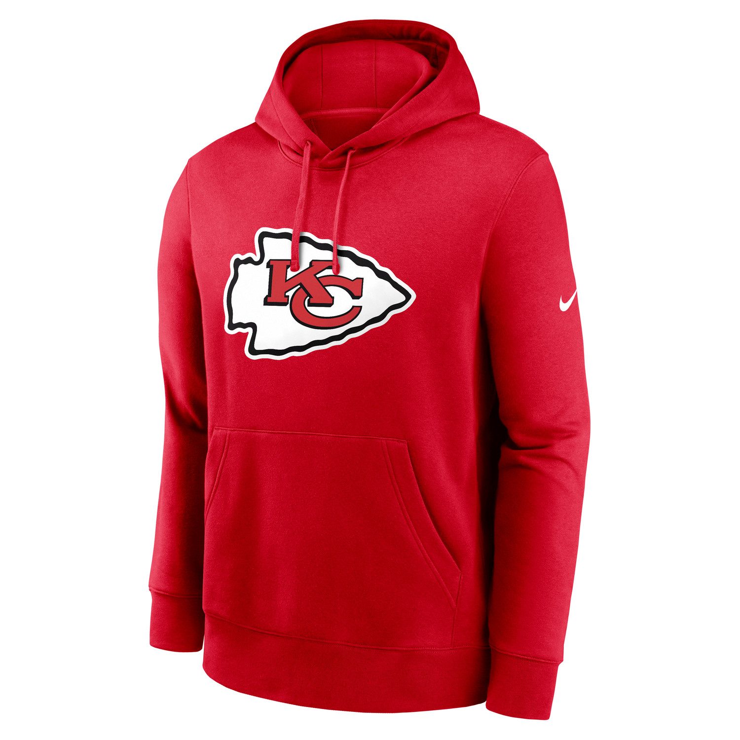 Nike Kapuzenpullover Nike Hoodie Kansas City Chiefs Nike Club Logo