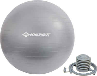 Schildkröt-Fitness Gymnastikball GYMNASTIKBALL 55cm, (silver) 000 Keine Farbe