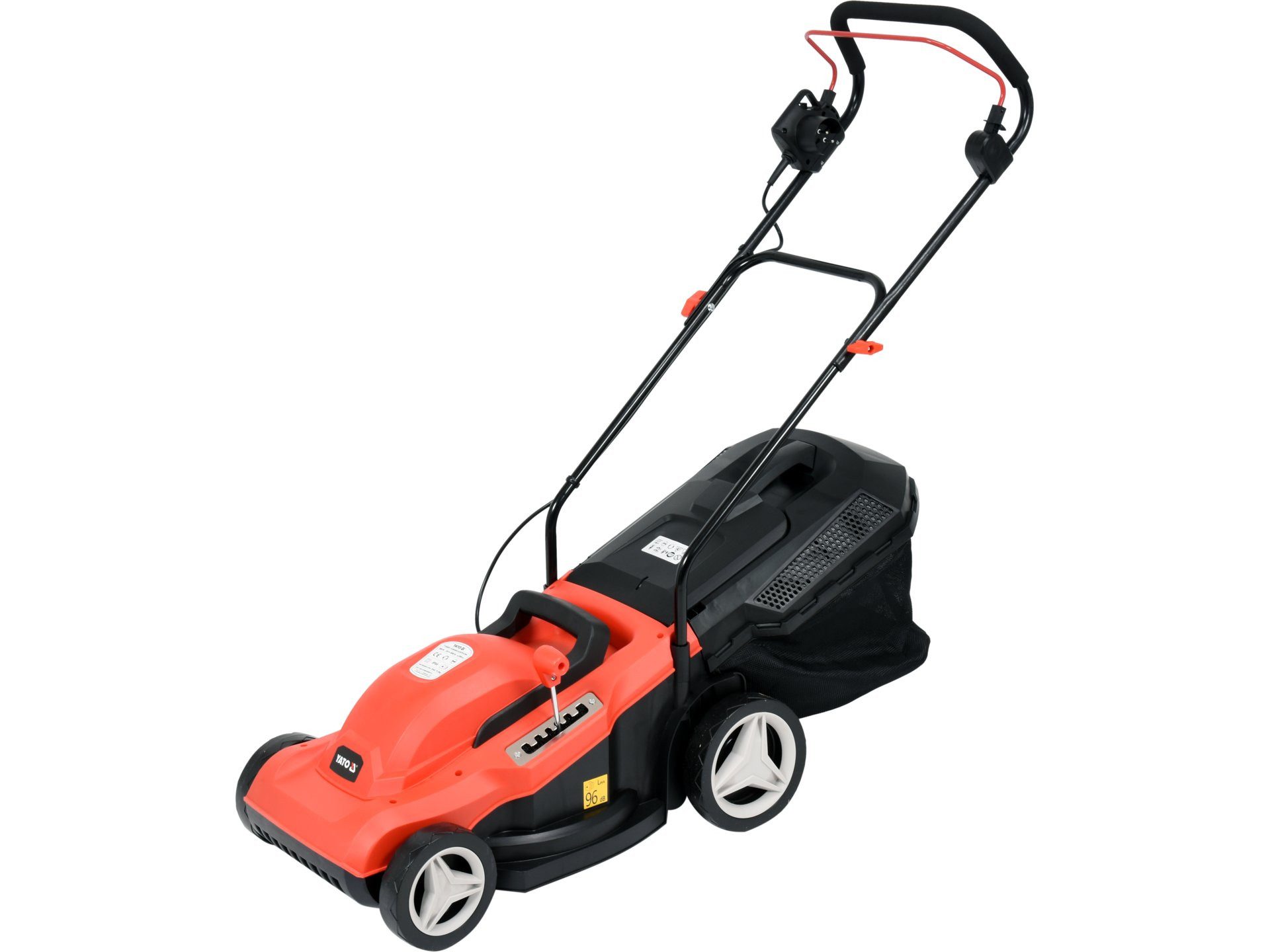 Elektrorasenmäher Elektro Rasenmäher 1800W 380mm 50l