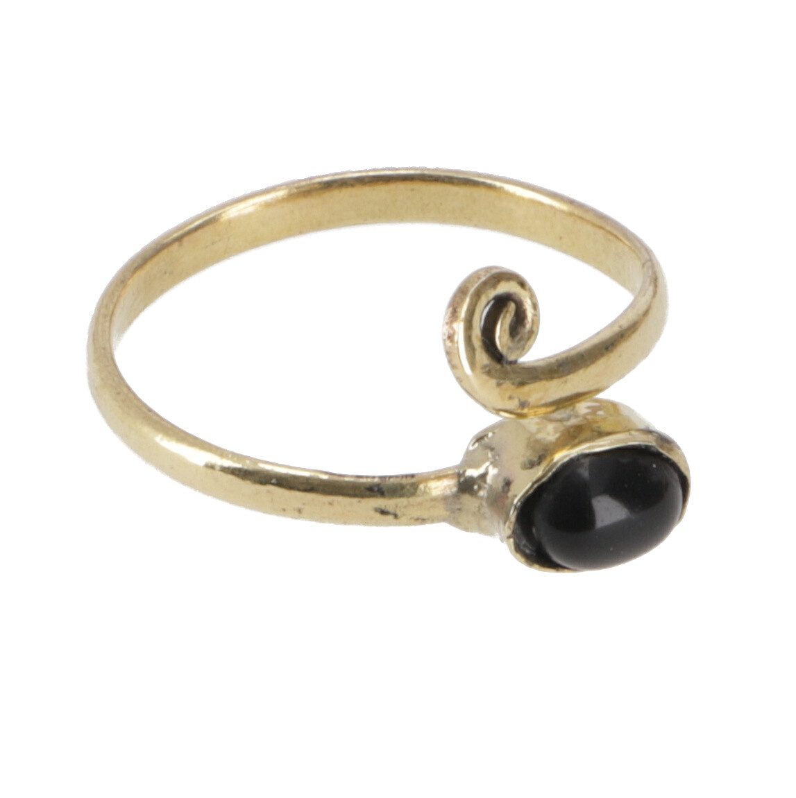 Guru-Shop Zehenring Zehenring aus Messing, Goa Fußschmuck,..