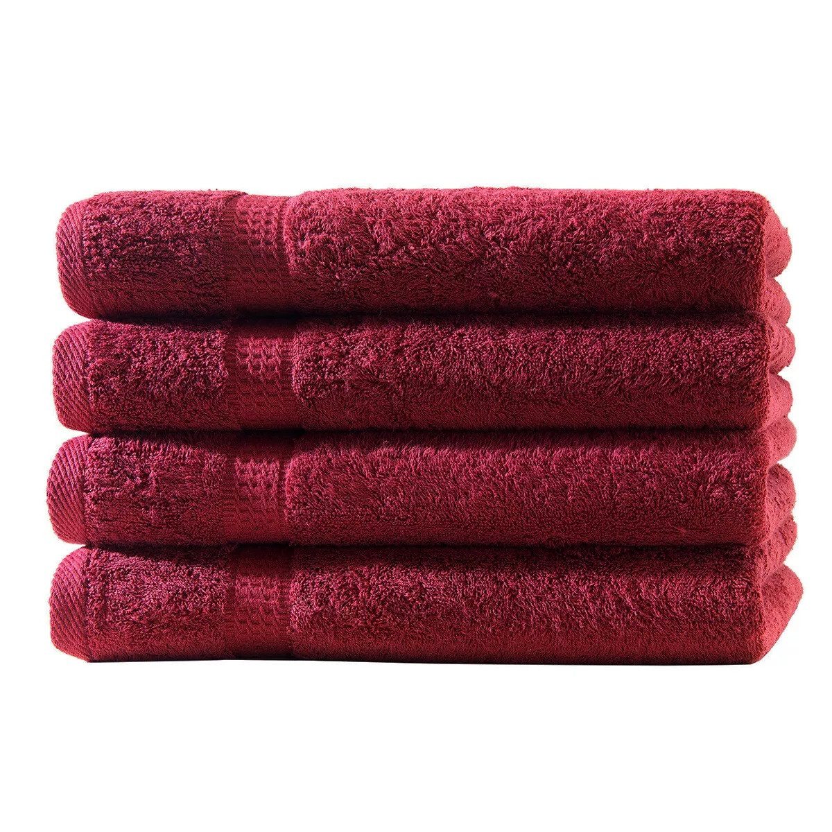 DDOnlineShop Handtuch Set Handtücher Gästetücher, Bordeaux günstig online kaufen